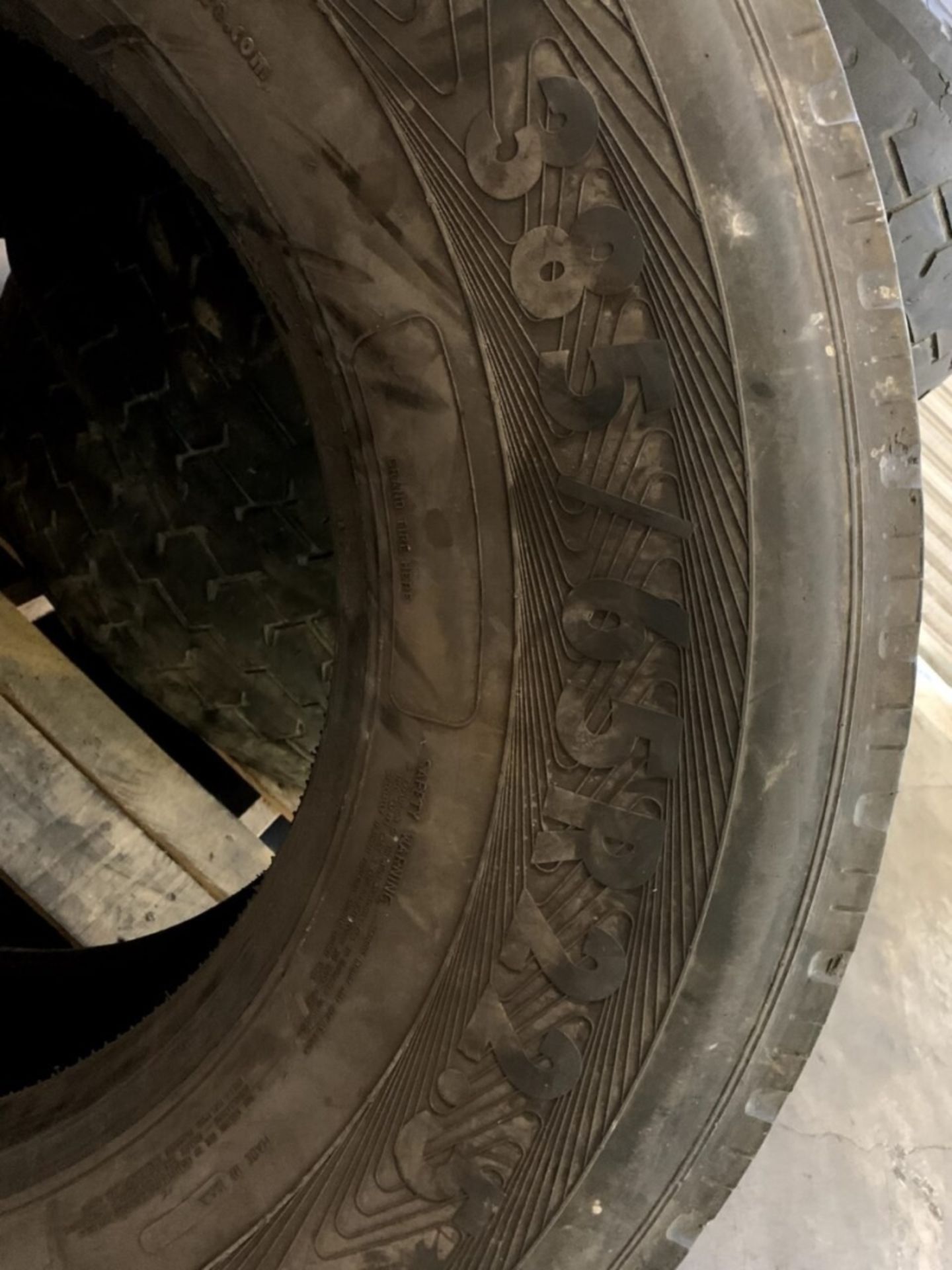 (4) General Regroovable Commercial Truck Tire - Image 5 of 9