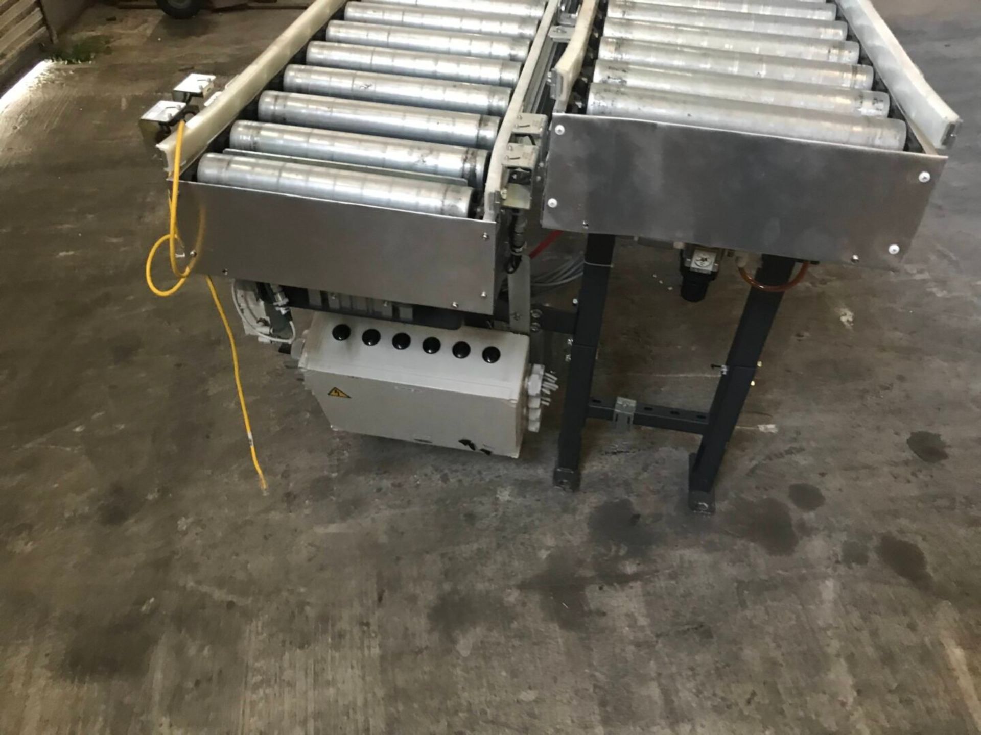 63 In. Double Row Roller Conveyor - Image 4 of 5