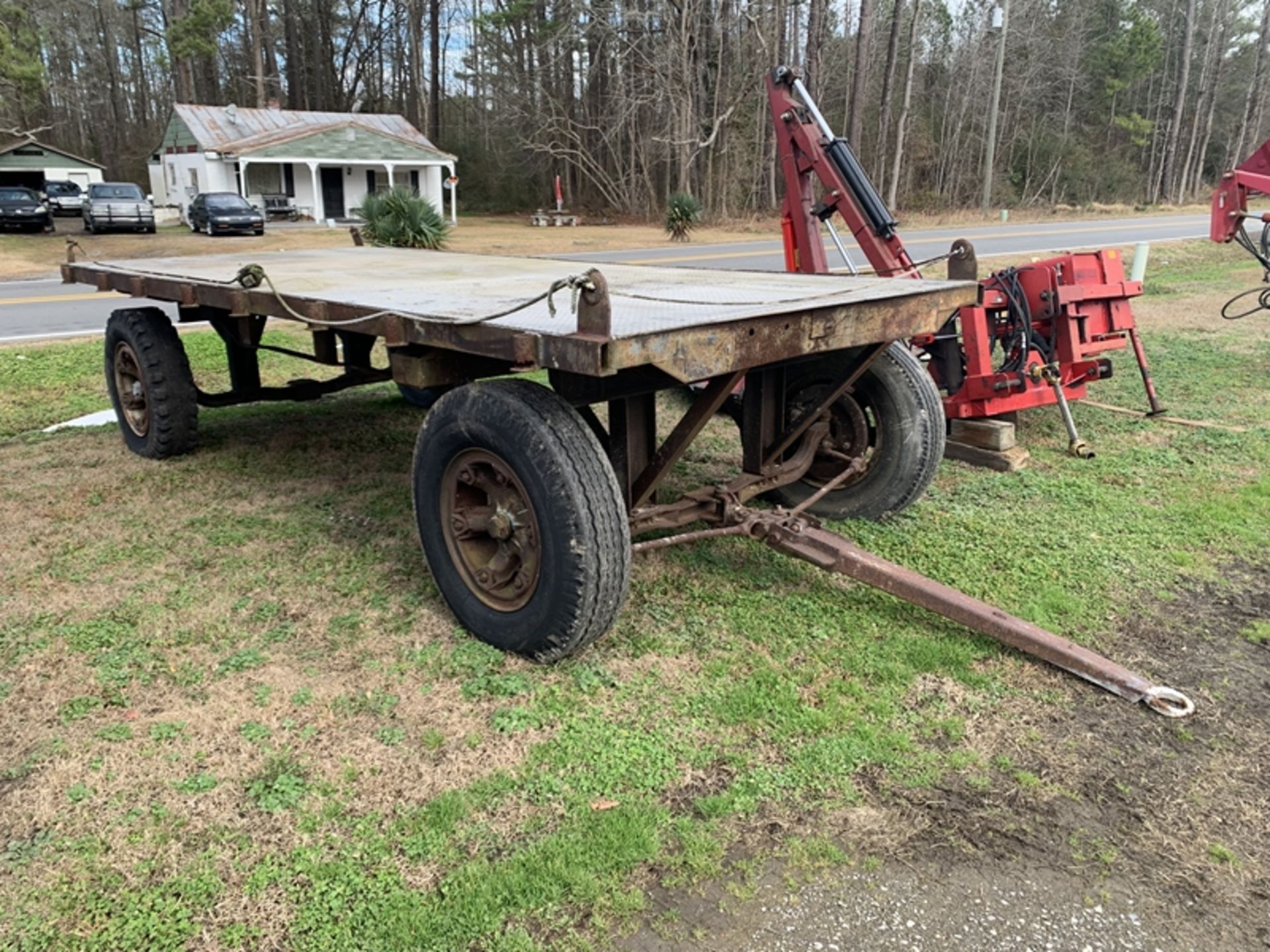 Steel flat top trailer - Image 2 of 4