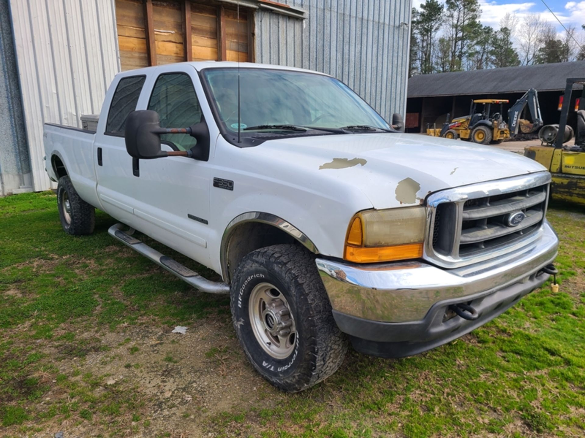 2001 FORD F350 7.3 dsl 4 dr, 4wd - (not running) - VIN: 1FTSW31F31EB55500 - 356,603 miles