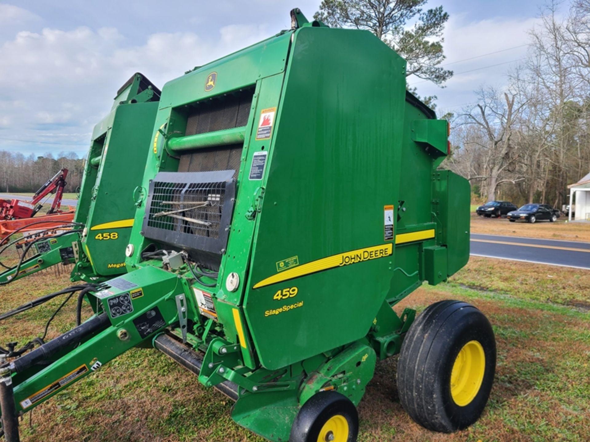 JD 459 Silage Special hay bailer SERIAL: 1E00459SKFF410734 - Image 4 of 7