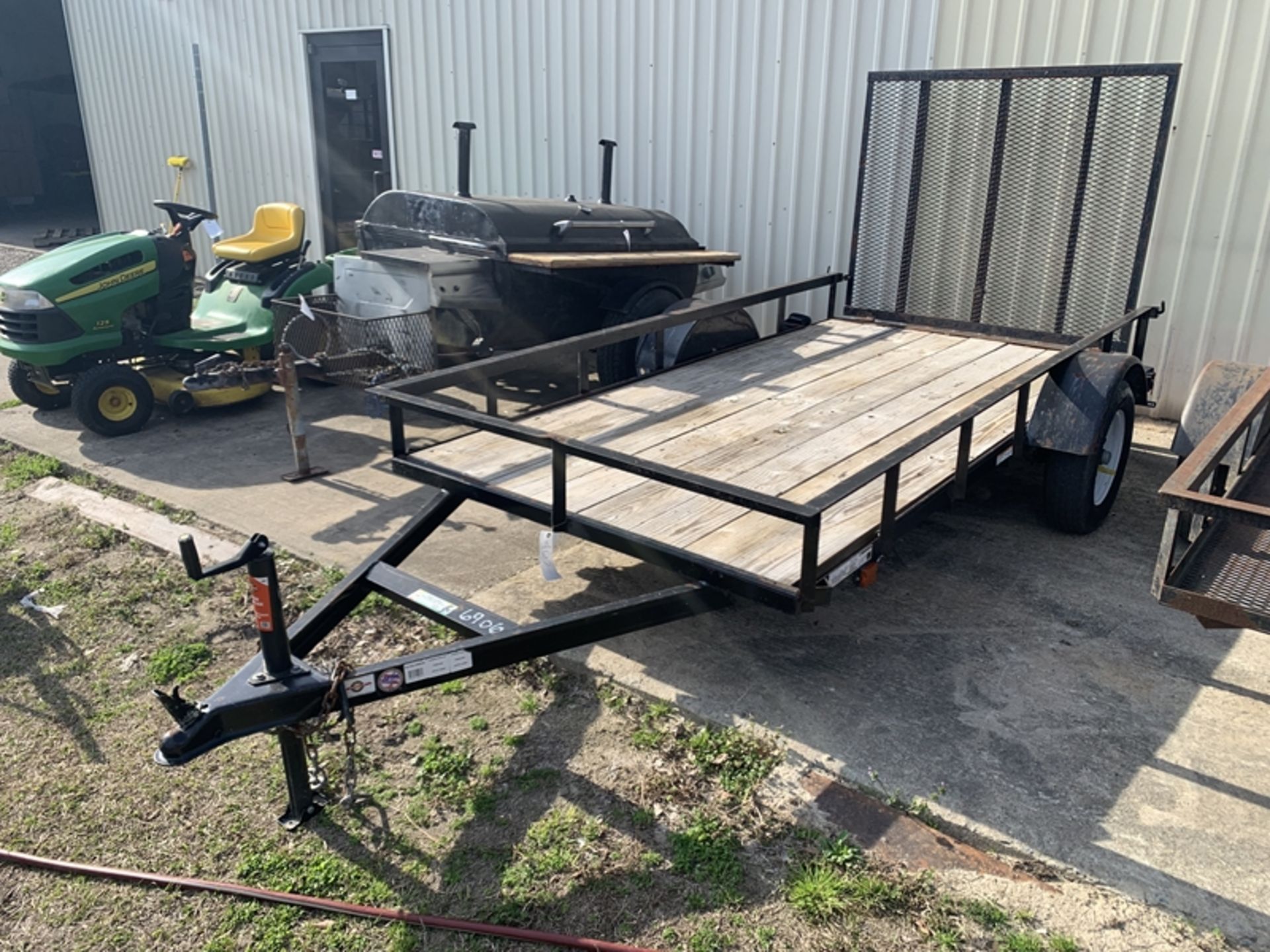 2020 CARRY-ON 5x10 single-axle utility trailer VIN: 4YMBU1014LG029778