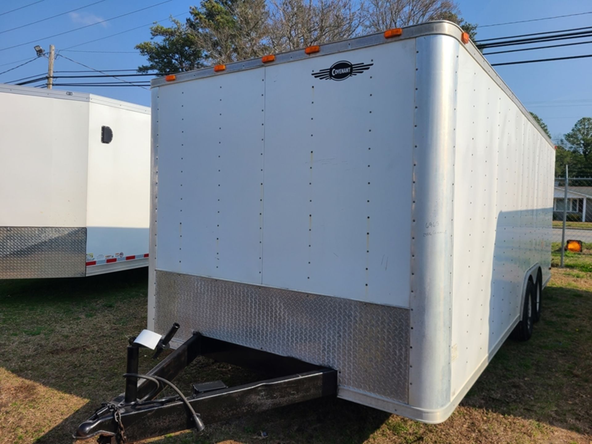 2006 COVENANT CARGO dual-axle enclosed trailer - VIN: 5RMBE20266D005948 - Image 7 of 7