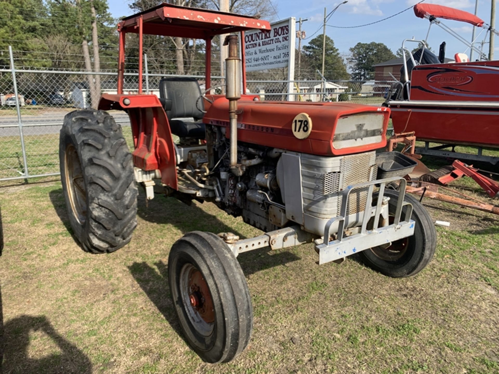 MASSEY FERGUSON 178 tractor - Image 2 of 5