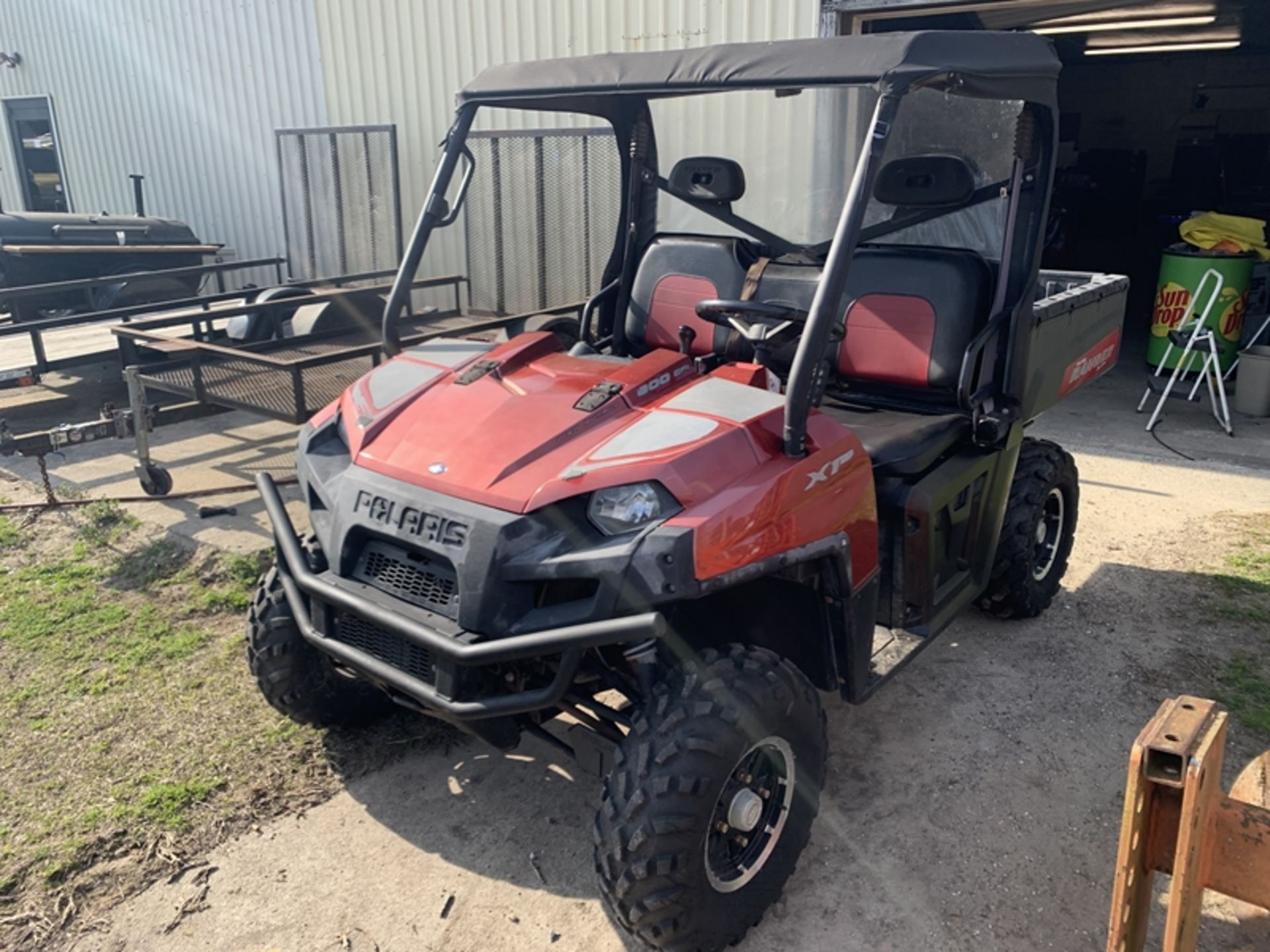 2010 Polaris Ranger 800 EFI machine cranks and runs but floods when cold