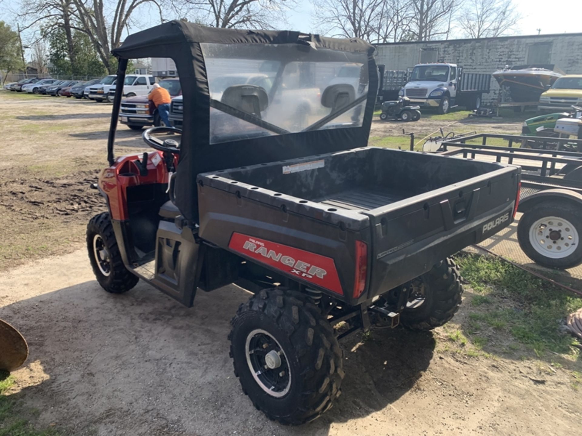 2010 Polaris Ranger 800 EFI machine cranks and runs but floods when cold - Image 4 of 4