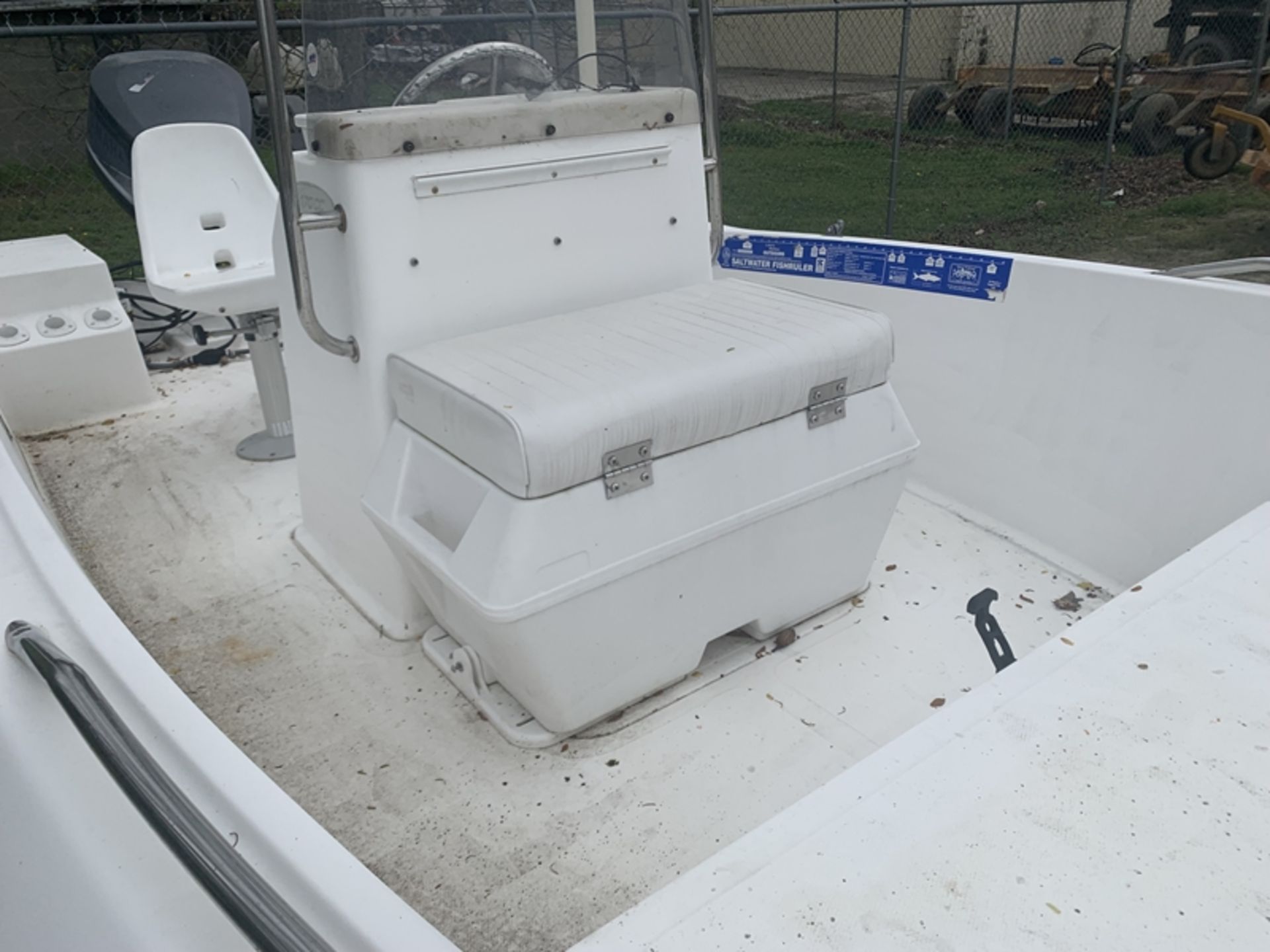 2003 SEA PRO 170 17' fiberglass center console with Yamaha 115 and trailer - HULL ID - PIOLB978K203 - Image 9 of 9