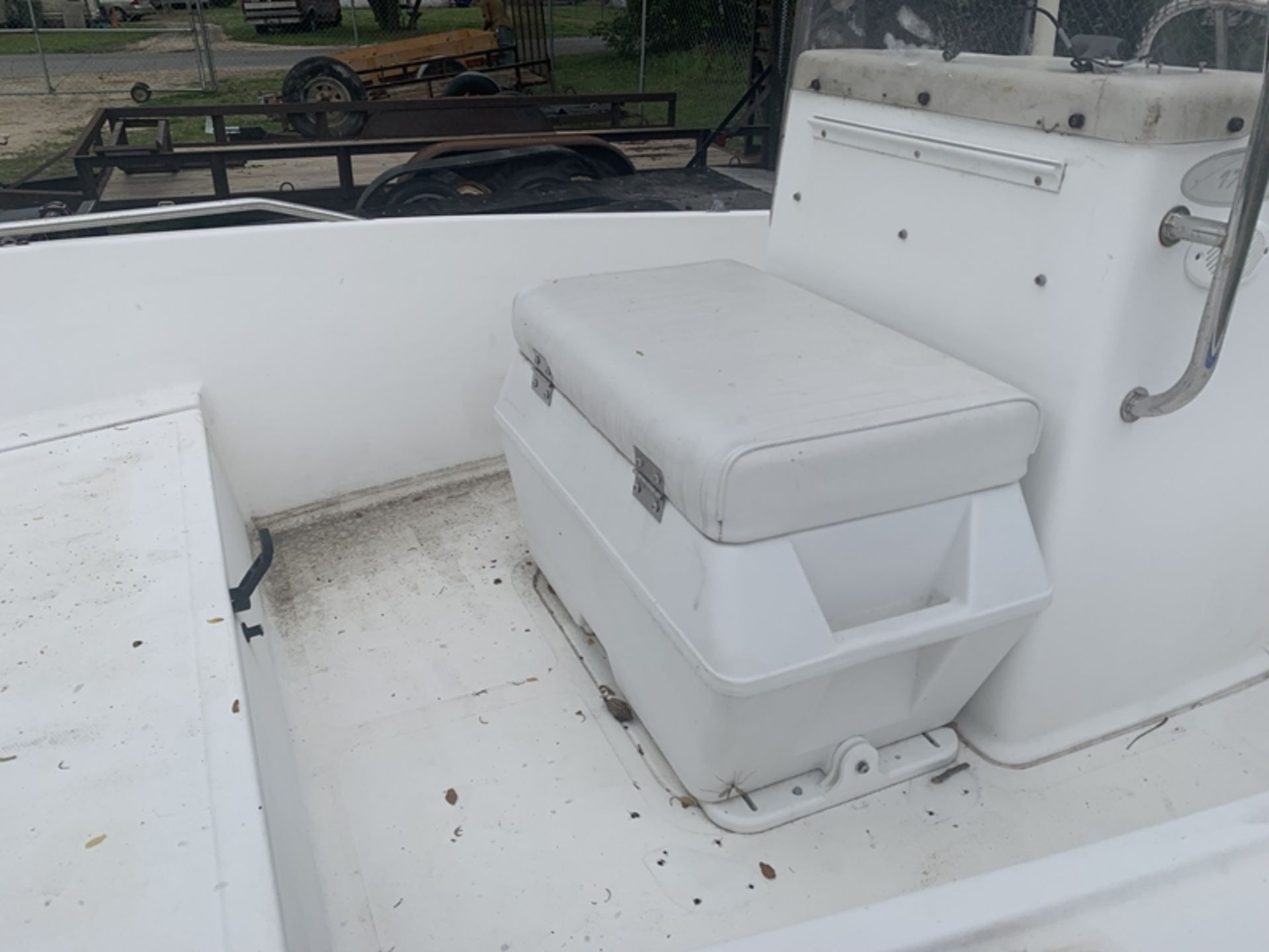 2003 SEA PRO 170 17' fiberglass center console with Yamaha 115 and trailer - HULL ID - PIOLB978K203 - Image 7 of 9