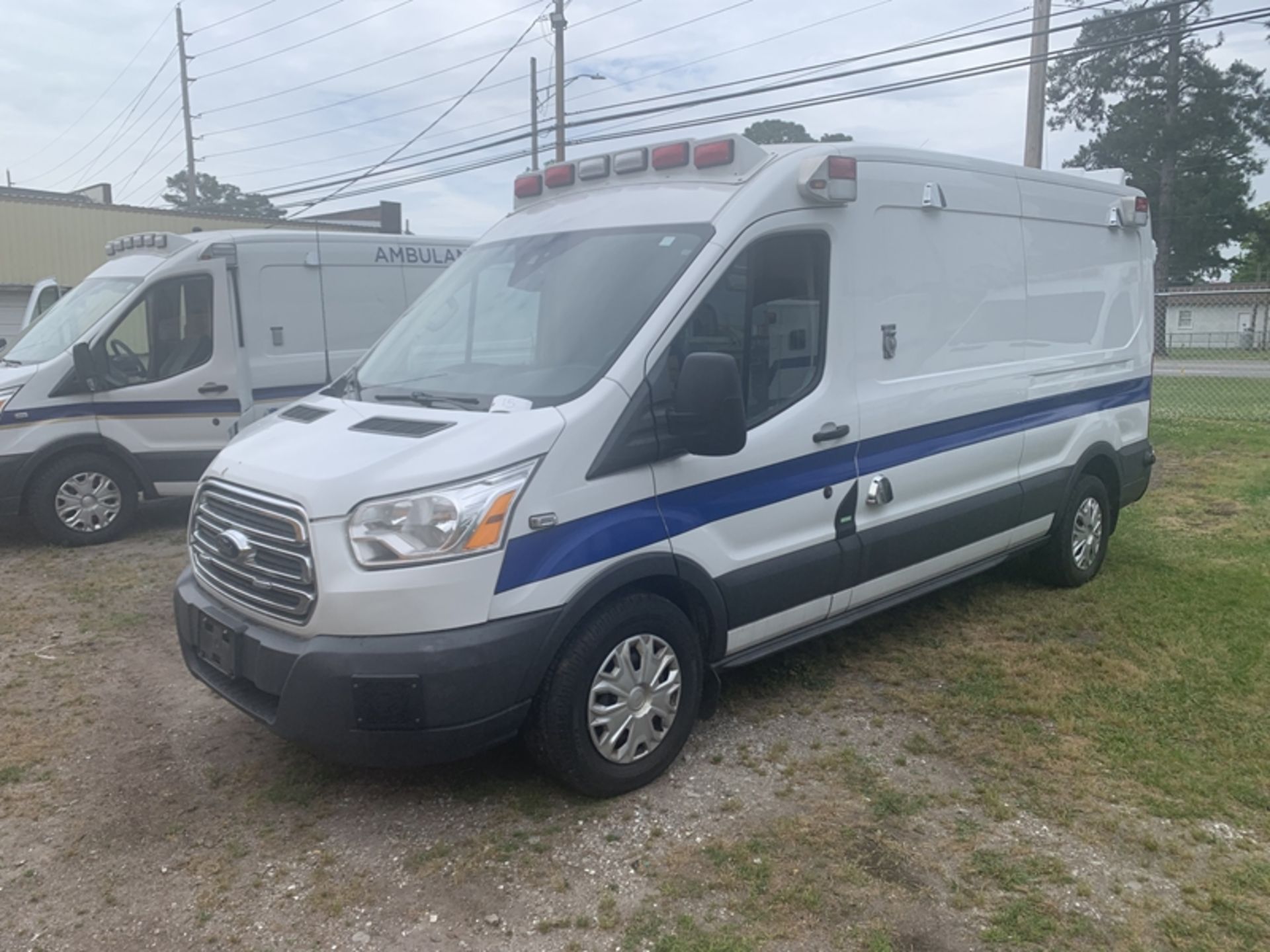 2018 FORD Transit 350 Sprinter Van, Type II Ambulance, 3.2L dsl - 194,131 miles - VIN: