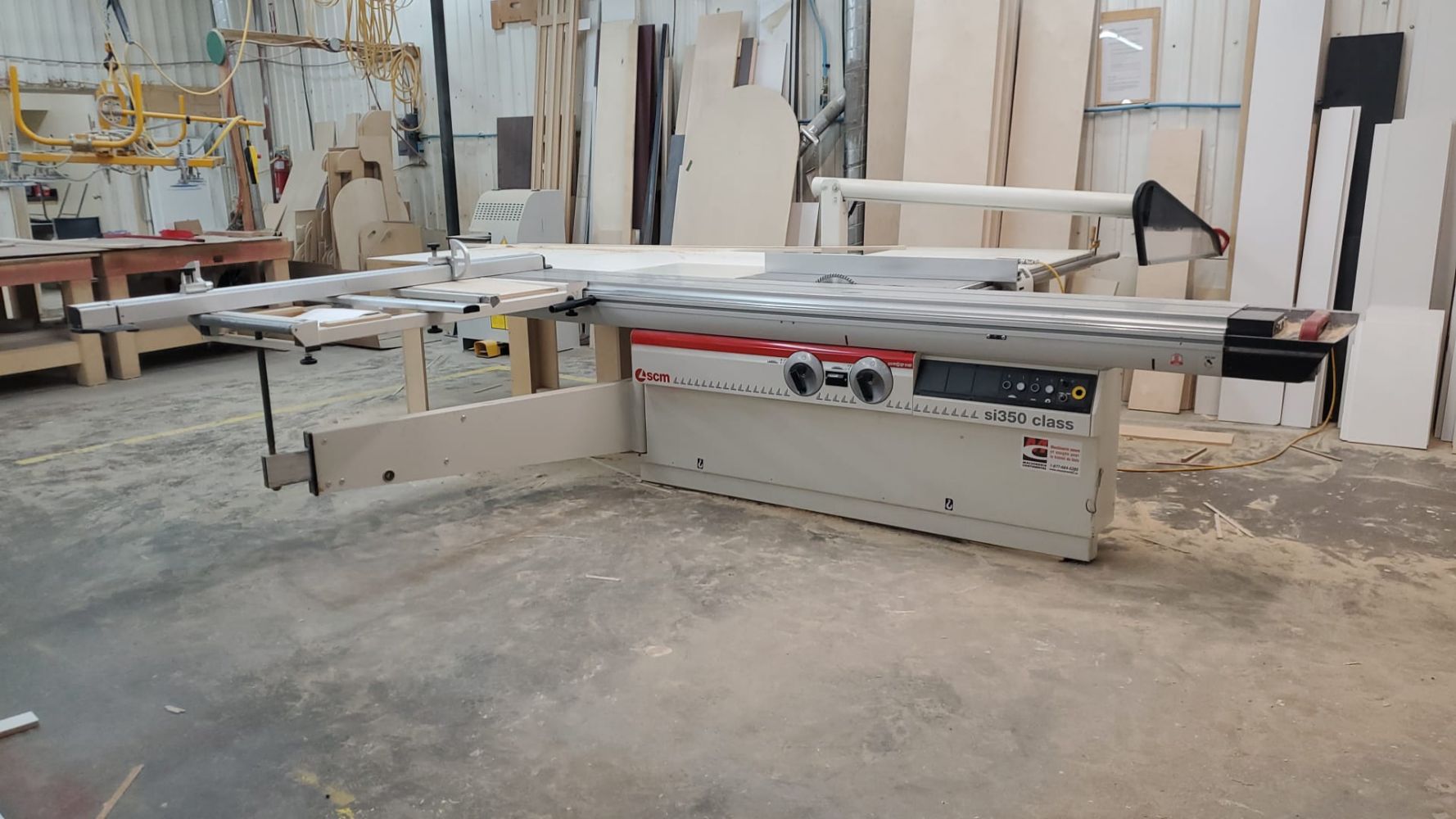 Commercial Woodworking Equipment - Bankruptcy Auction of Surbois Inc. in Salaberry-de-Valleyfield, QC