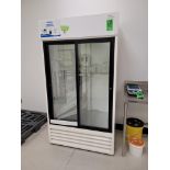FISHER SCIENTIFIC Isotemp mod. 13-986-238G laboratory refrigerator, dual sliding door, 9 grill shelv