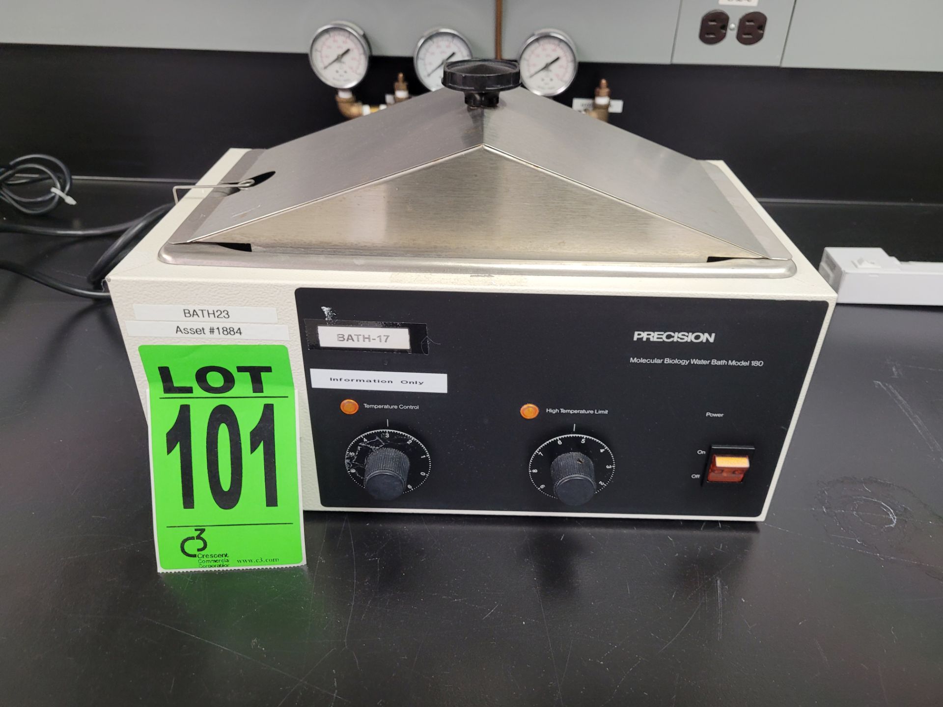 PRECISION SCIENTIFIC water bath mod. 180, 120V, 225W ser. 9401-306