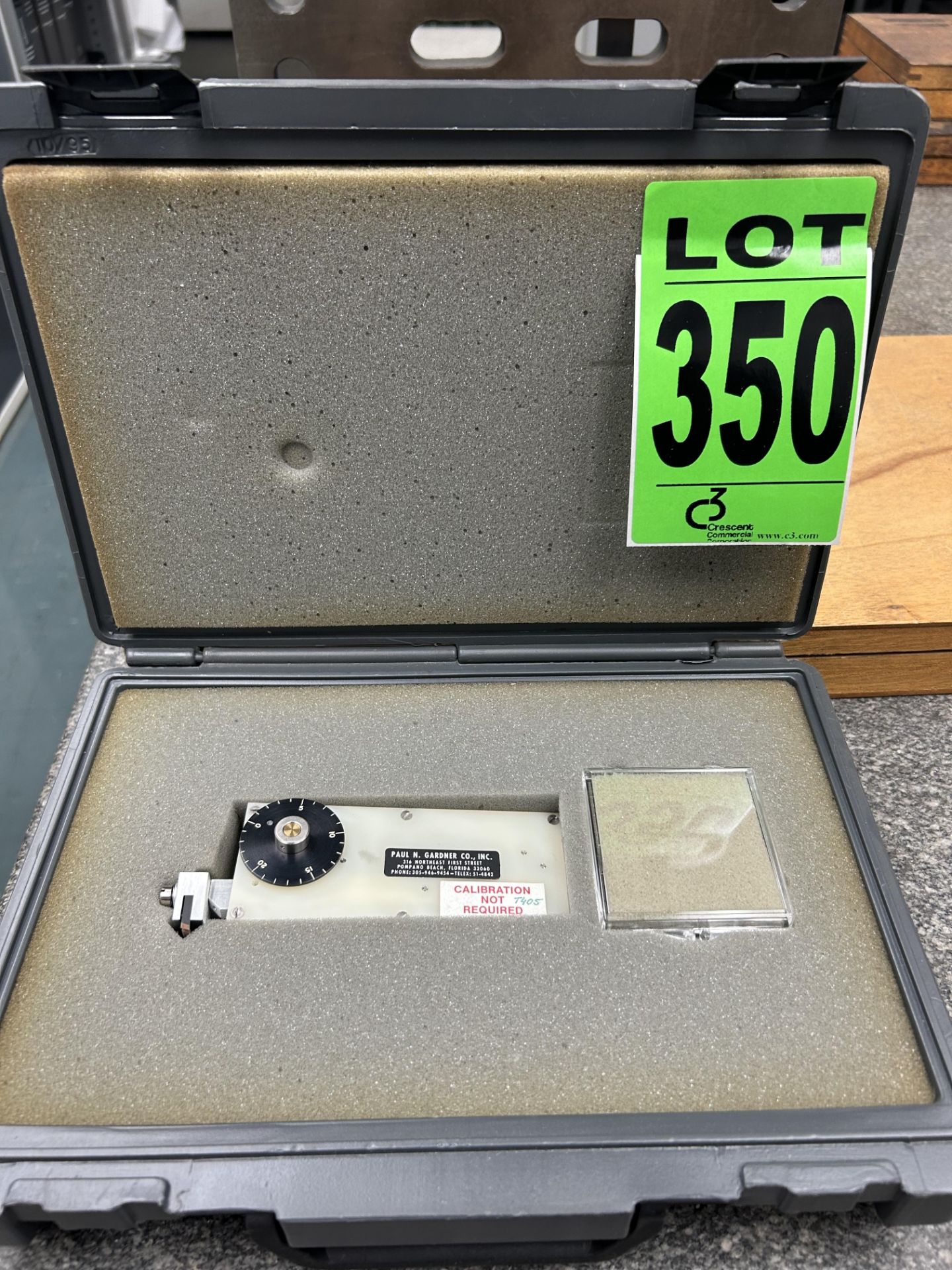 GARDCO mod. PA-5050 Scratch Adhesion Mar Tester (S.A.M Tester) w/case