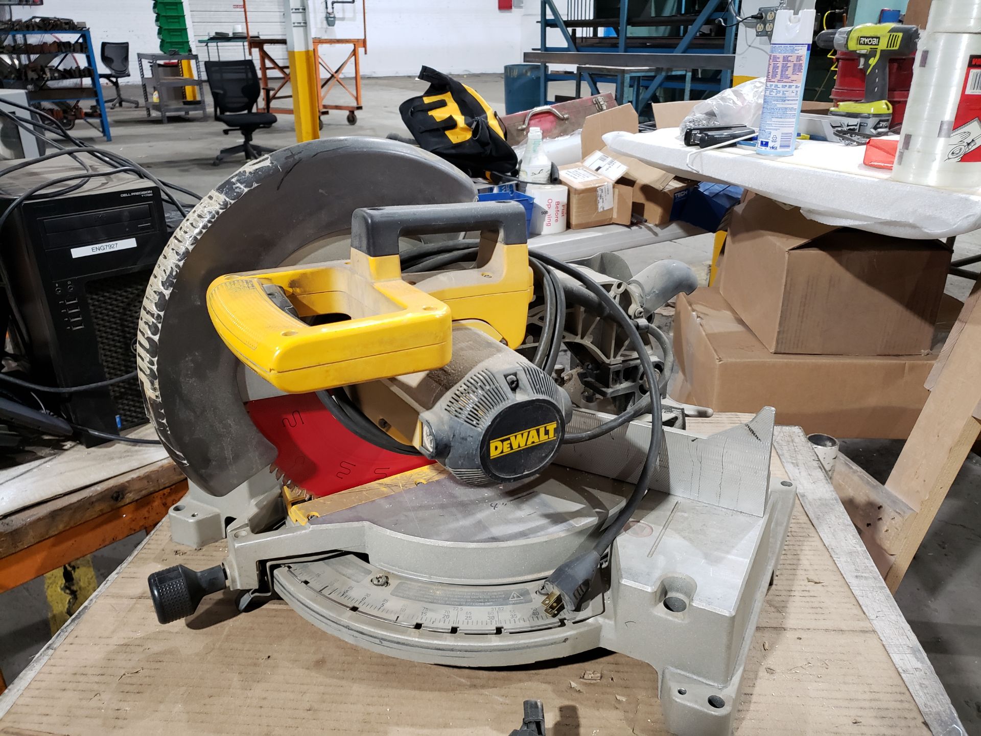 DEWALT mod. DW705 12" Miter Saw, ser. 271945 - Image 3 of 4