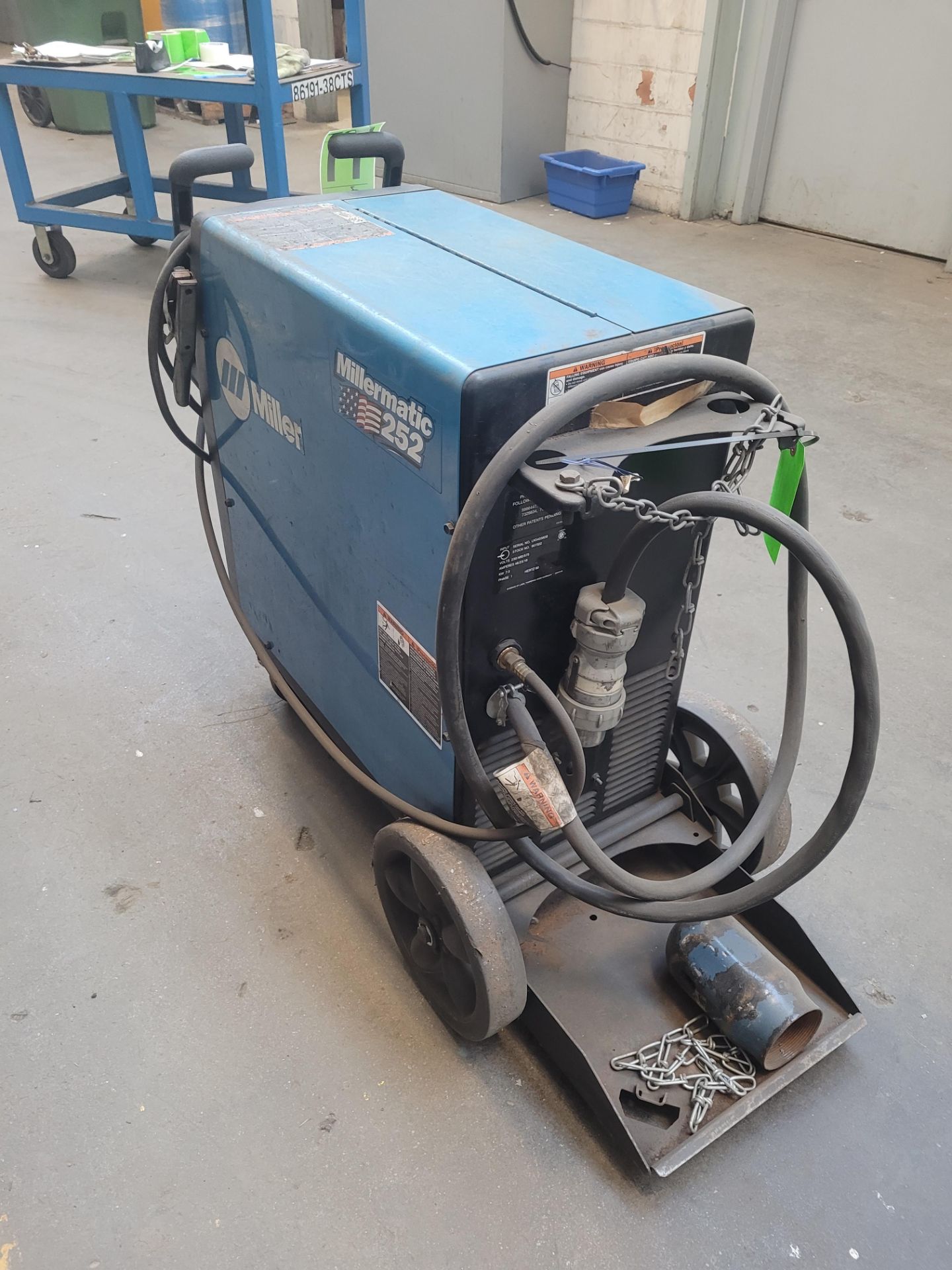 MILLER MIG welder mod. MILLERMATIC 252 MIG Welder 230/460/575, sku: 907322, ser. LK040380B - Image 6 of 7