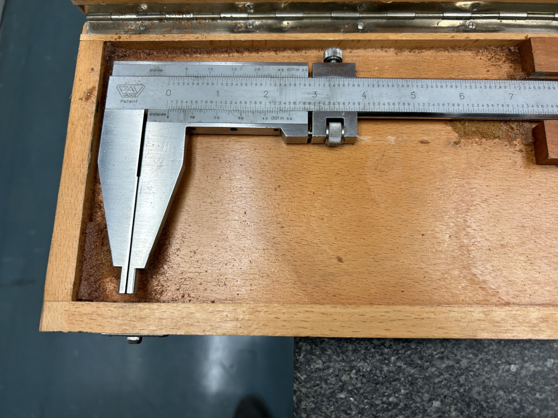 PAV-VADUZ manual caliper w/case - Image 2 of 3