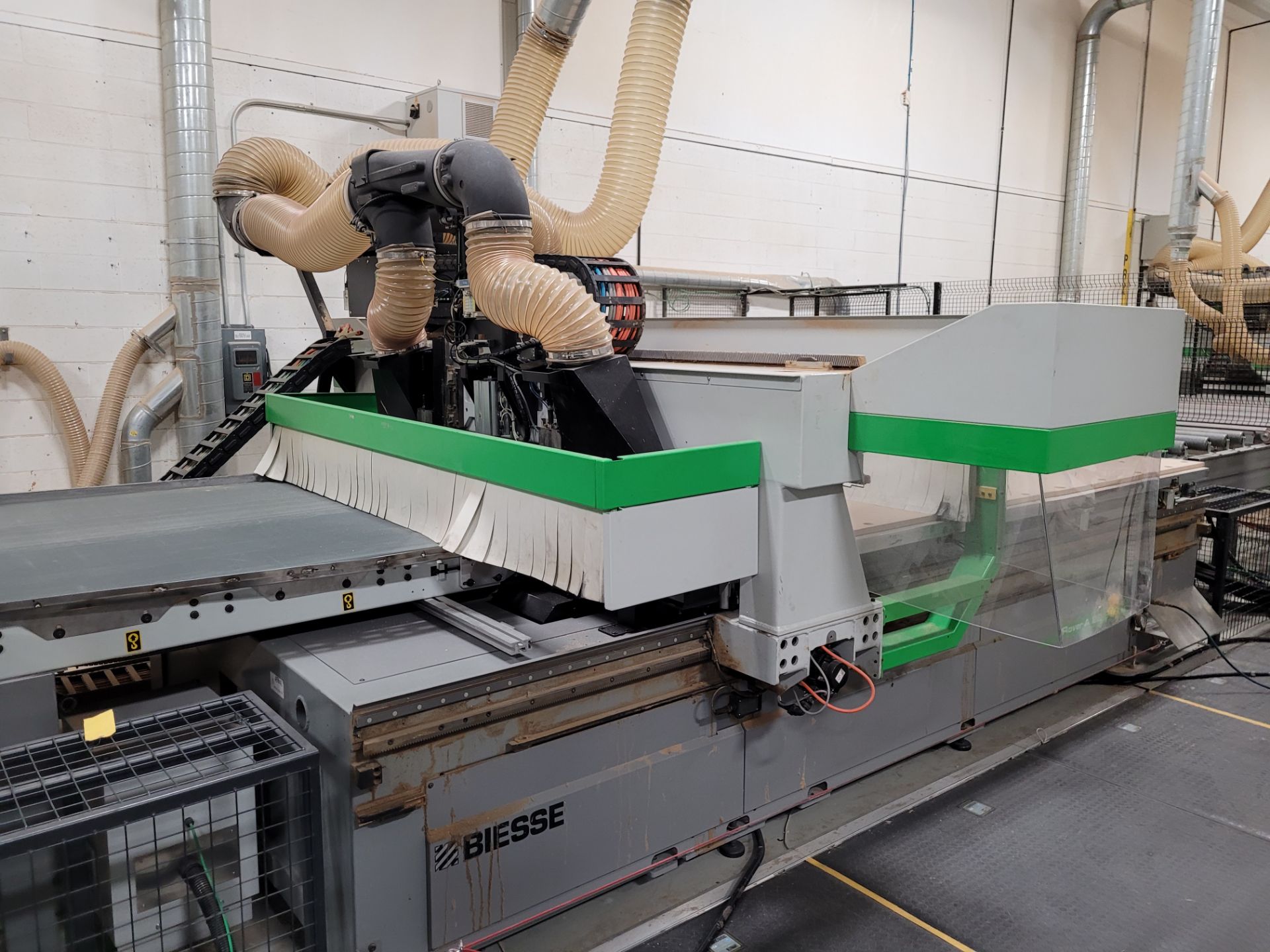2011 BIESSE Flat Table CNC Router mod. Rover-A-22-31-GFT, 2200mm x 3100mm, ser. 45941 w/ CNC Control - Image 7 of 8