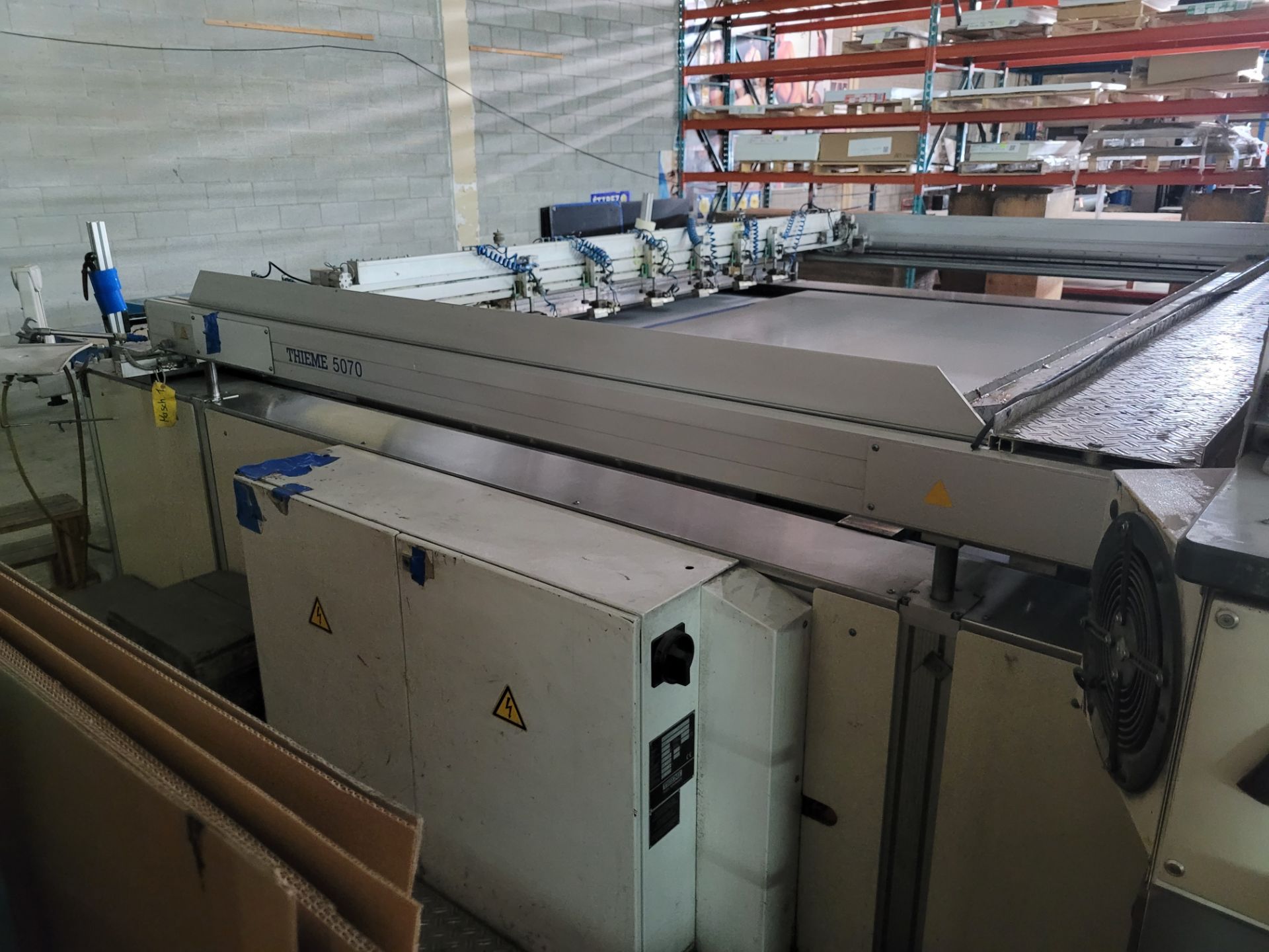 Section THIEME 5070 Line - Included components pictured - Screen-Printing Units, UV Dryer, Digital C - Image 12 of 17
