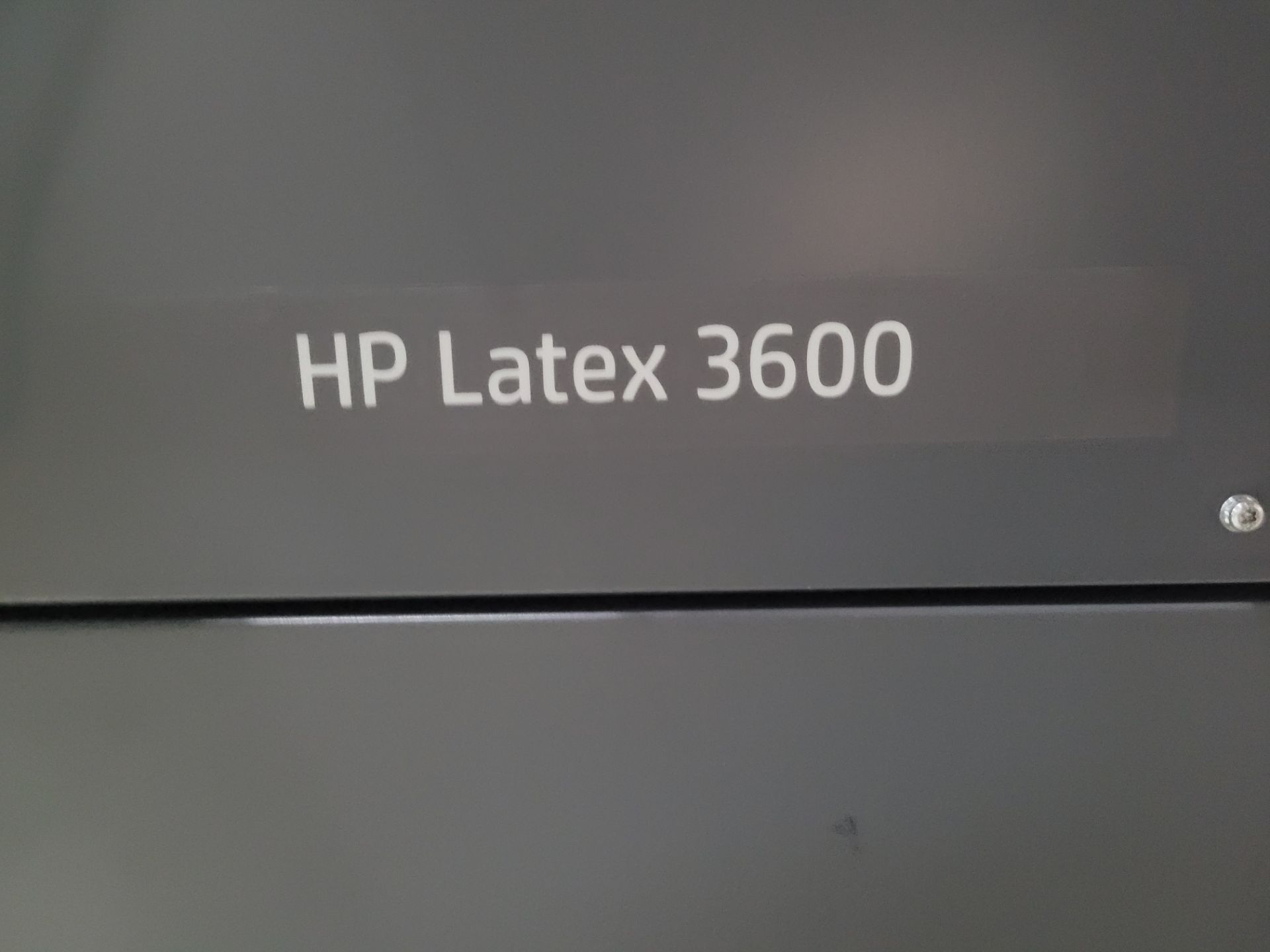 2017 HP Latex 3600 Printer 126" Super Wide Format Latex Printer - Image 11 of 18