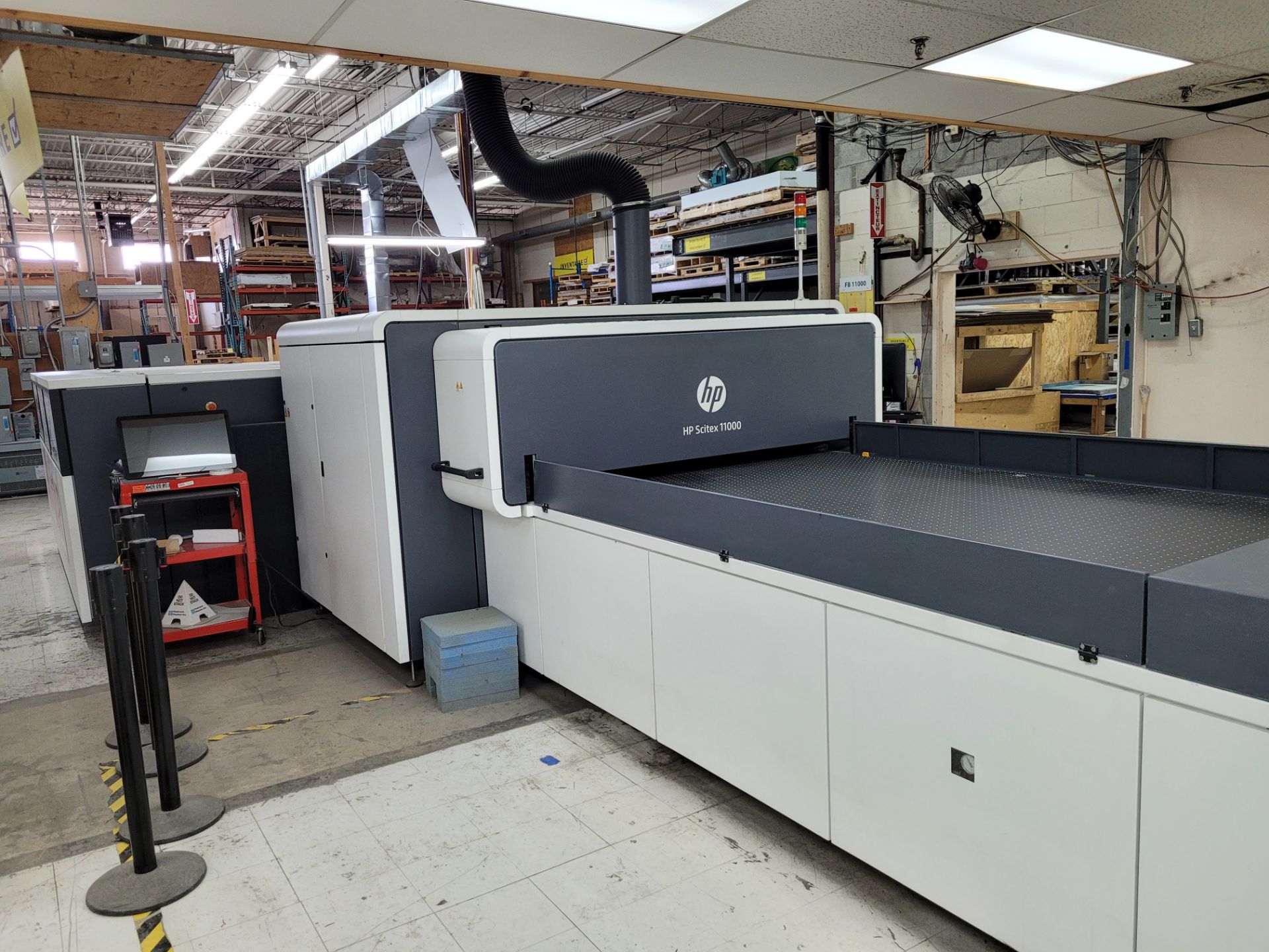 2017 HP SCITEX mod. 11000 FLATBED PRINTER (2017) w/ Equipment & Accessories, ser. IL4700G253 - Image 20 of 39