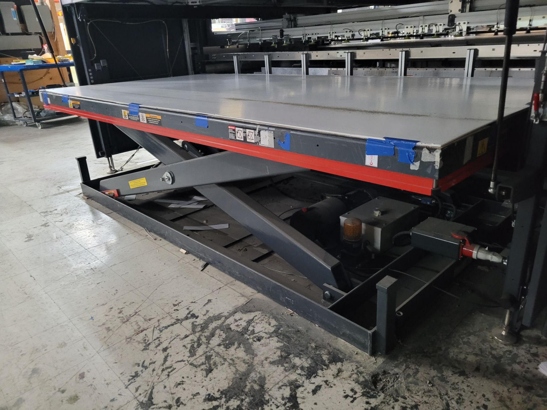 2017 HP SCITEX mod. 11000 FLATBED PRINTER (2017) w/ Equipment & Accessories, ser. IL4700G253 - Image 11 of 39