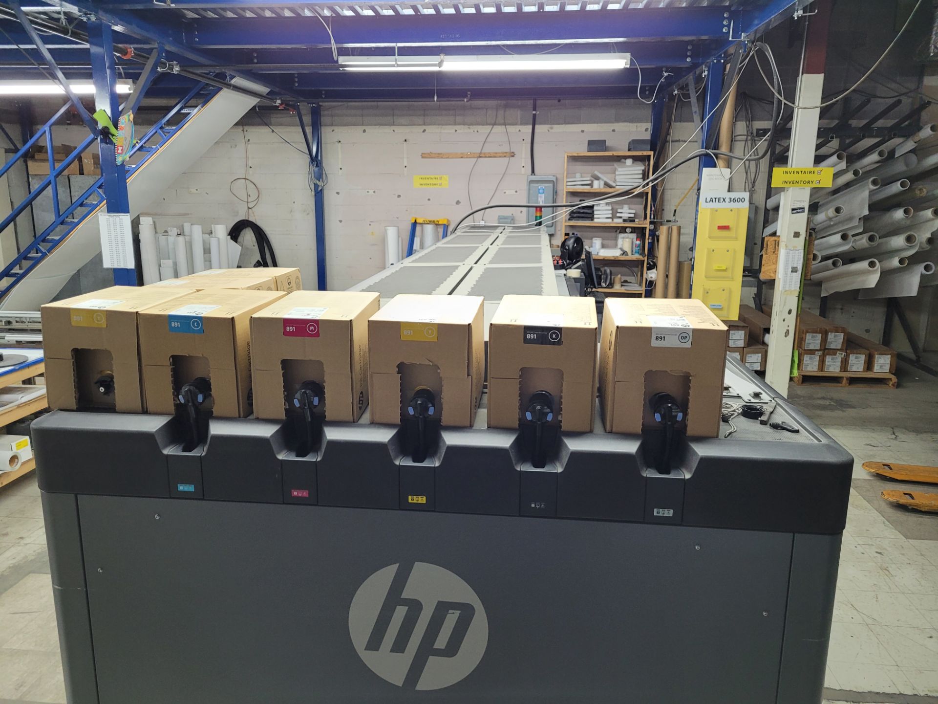2017 HP Latex 3600 Printer 126" Super Wide Format Latex Printer - Image 18 of 18