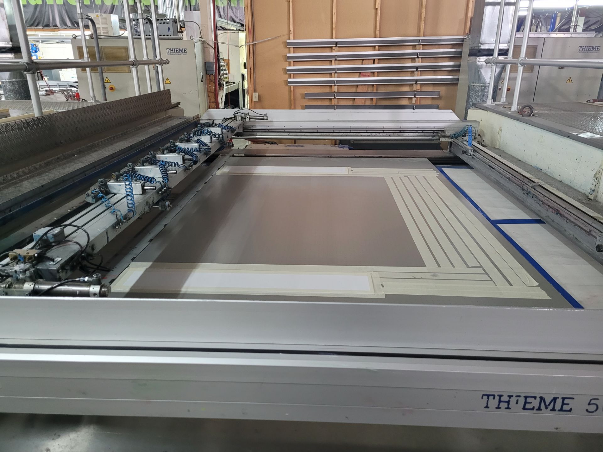 Section of THIEME 5070 Screen-Printing Line - Screen-Printing Unit, UV Dryer, Controls, Power Units - Image 2 of 14