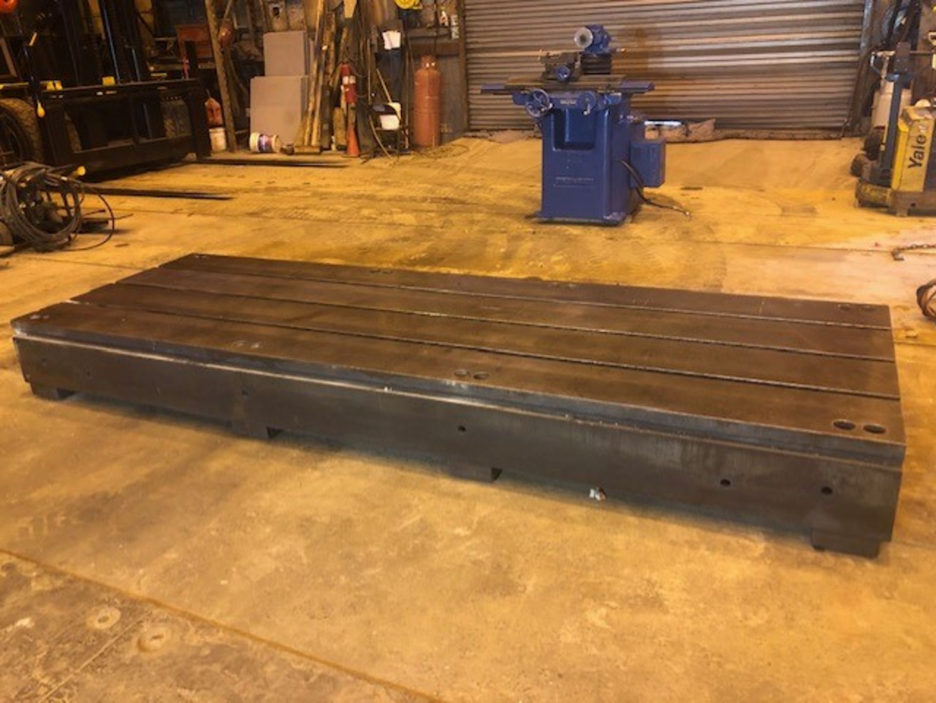 T Slotted Floor Plate144in L x48in W x12.5in H Boring Mill Machine Welding Table - Image 4 of 5