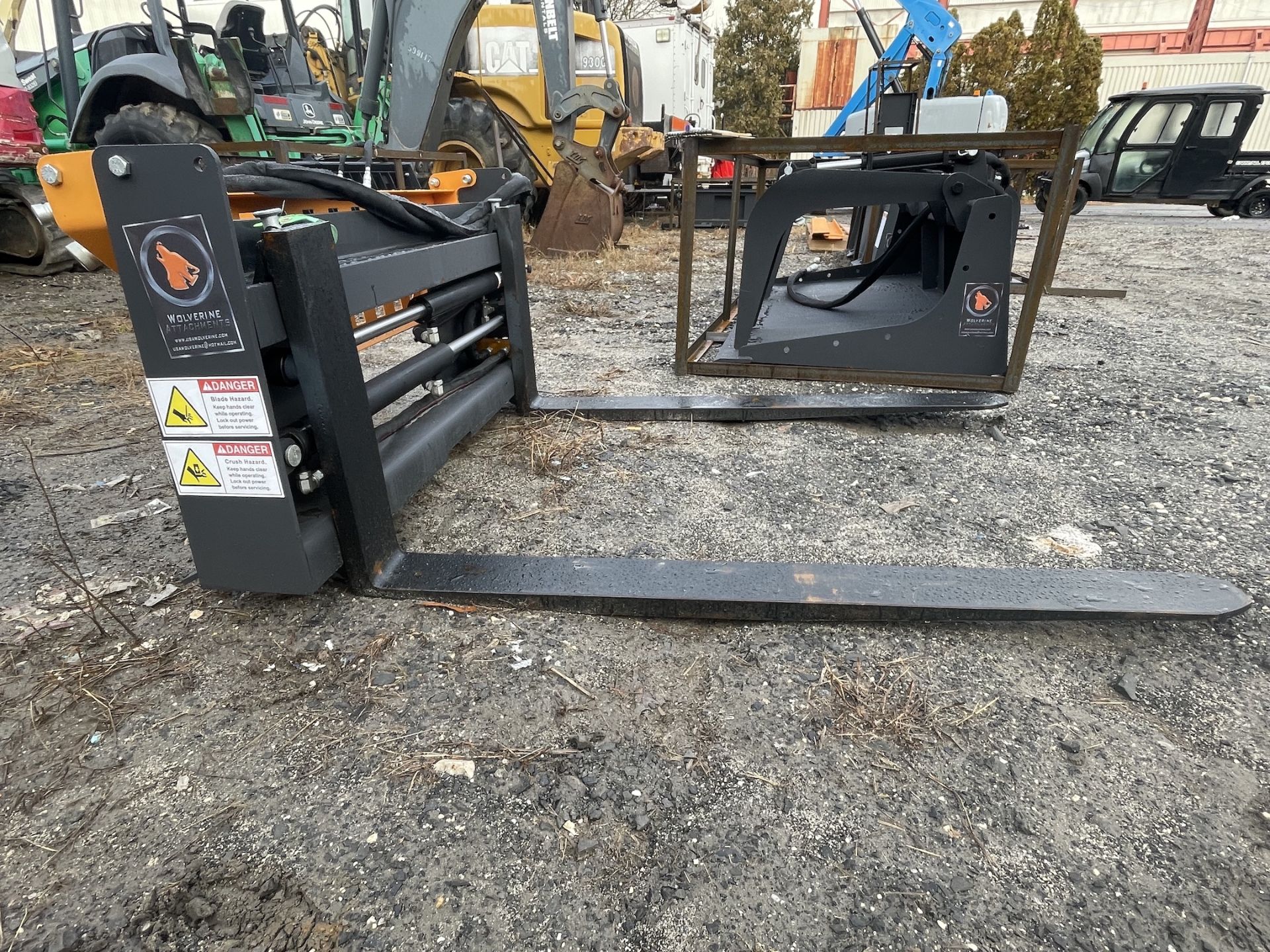 New Wolverine Skid Steer Fork Attachment (C286E) - Image 6 of 7