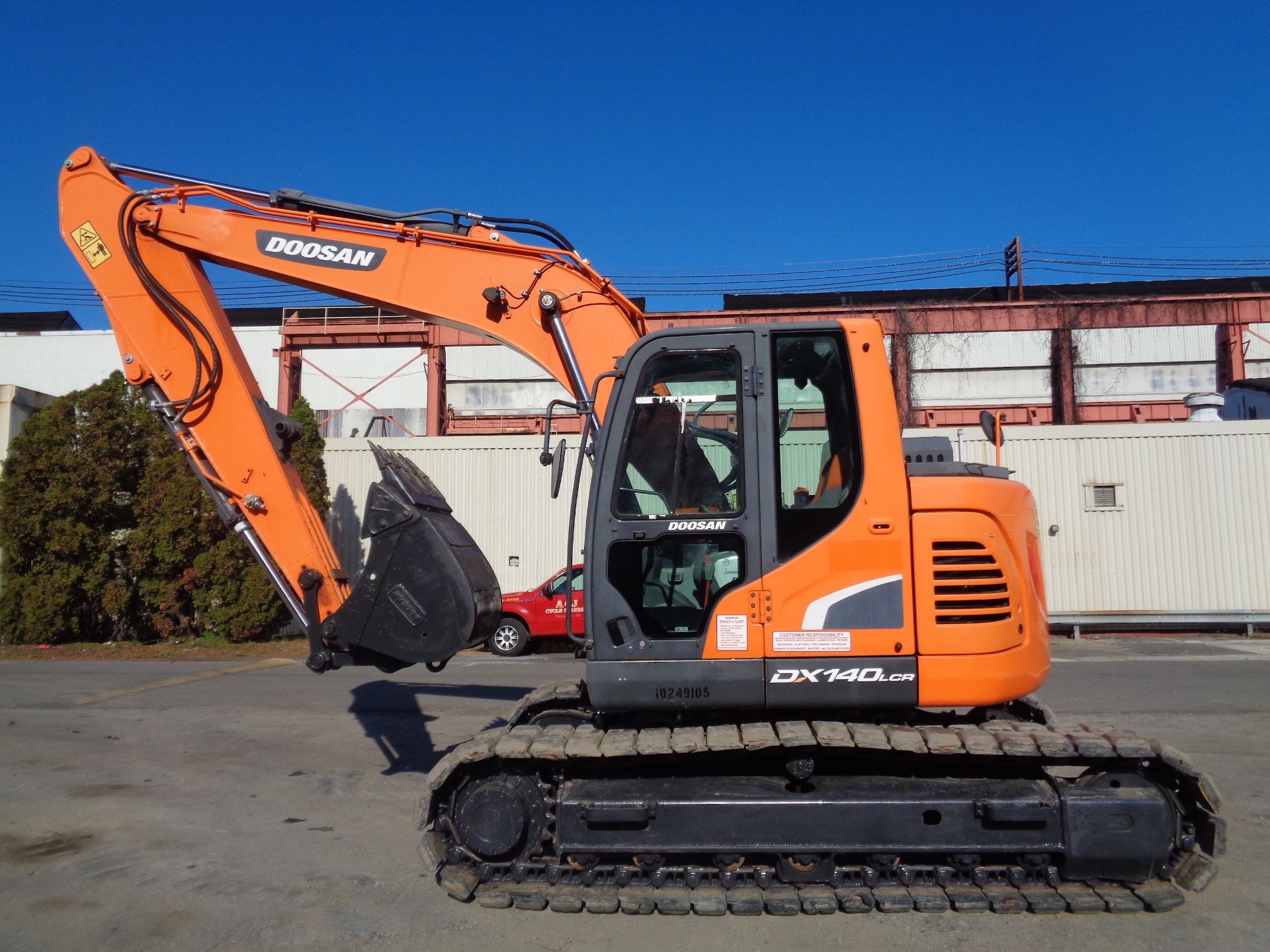 2018 Doosan DX140LCR-5 Hydraulic Excavator
