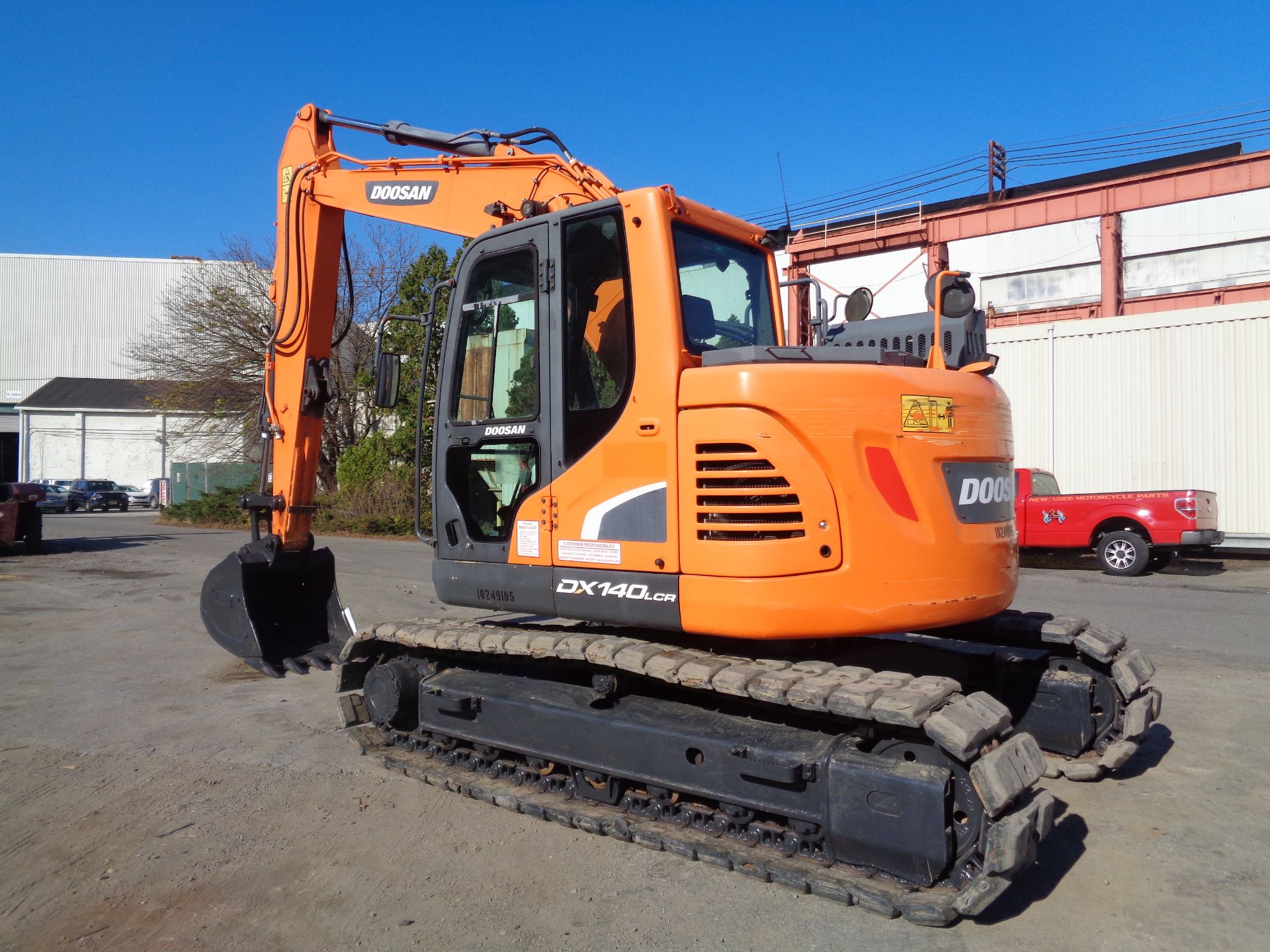 2018 Doosan DX140LCR-5 Hydraulic Excavator - Image 8 of 19