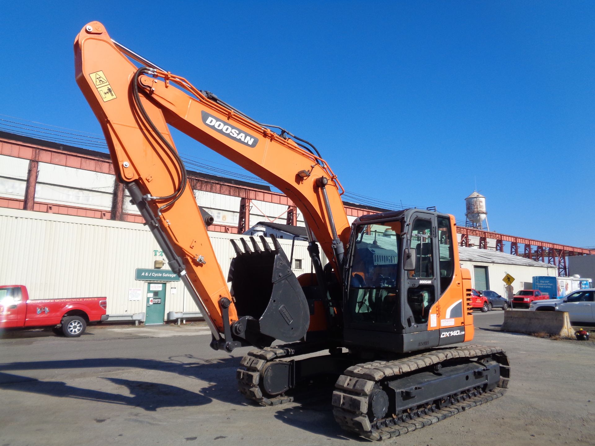 2018 Doosan DX140LCR-5 Hydraulic Excavator - Image 3 of 19