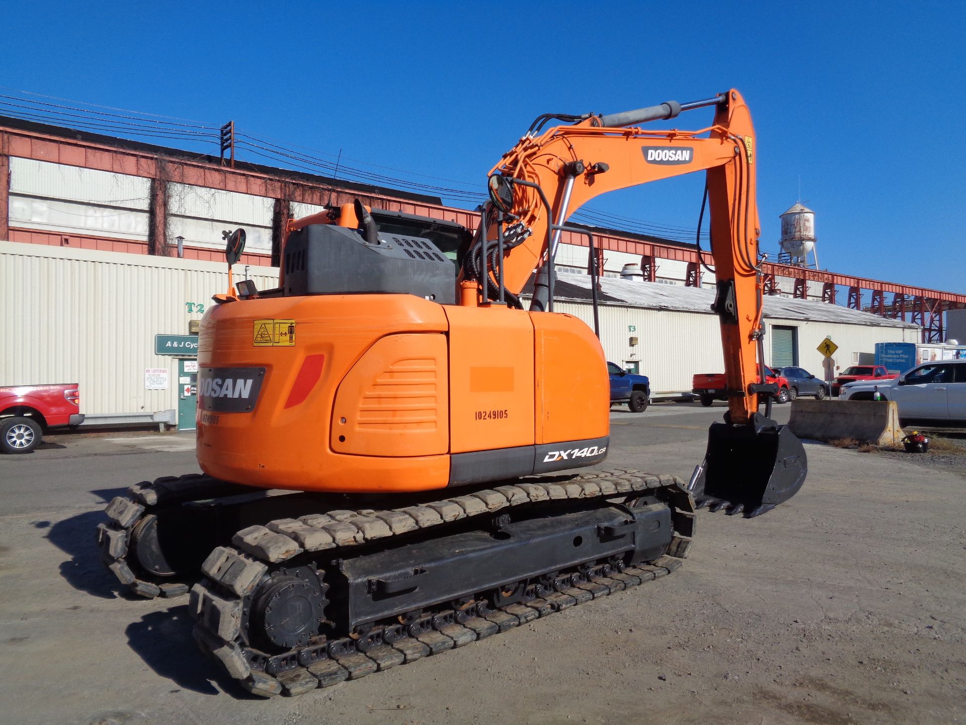 2018 Doosan DX140LCR-5 Hydraulic Excavator - Image 9 of 19