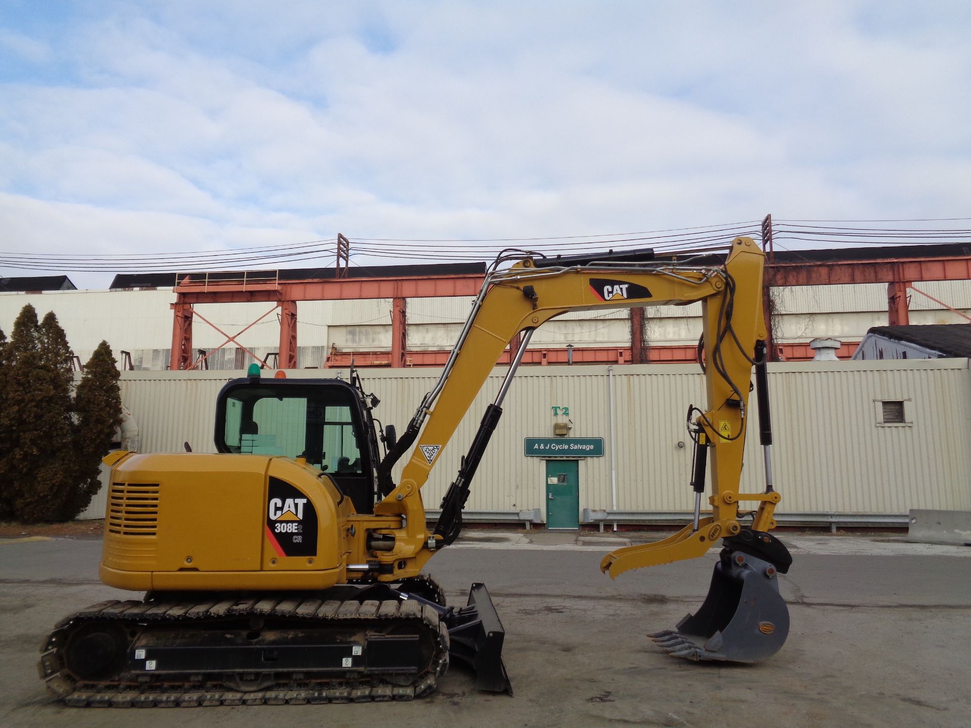 2017 Caterpillar 308E2CR Hydraulic Excavator - Image 4 of 9
