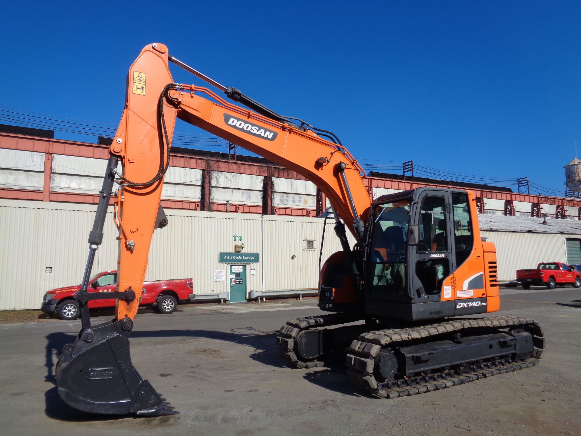 2018 Doosan DX140LCR-5 Hydraulic Excavator - Image 7 of 19