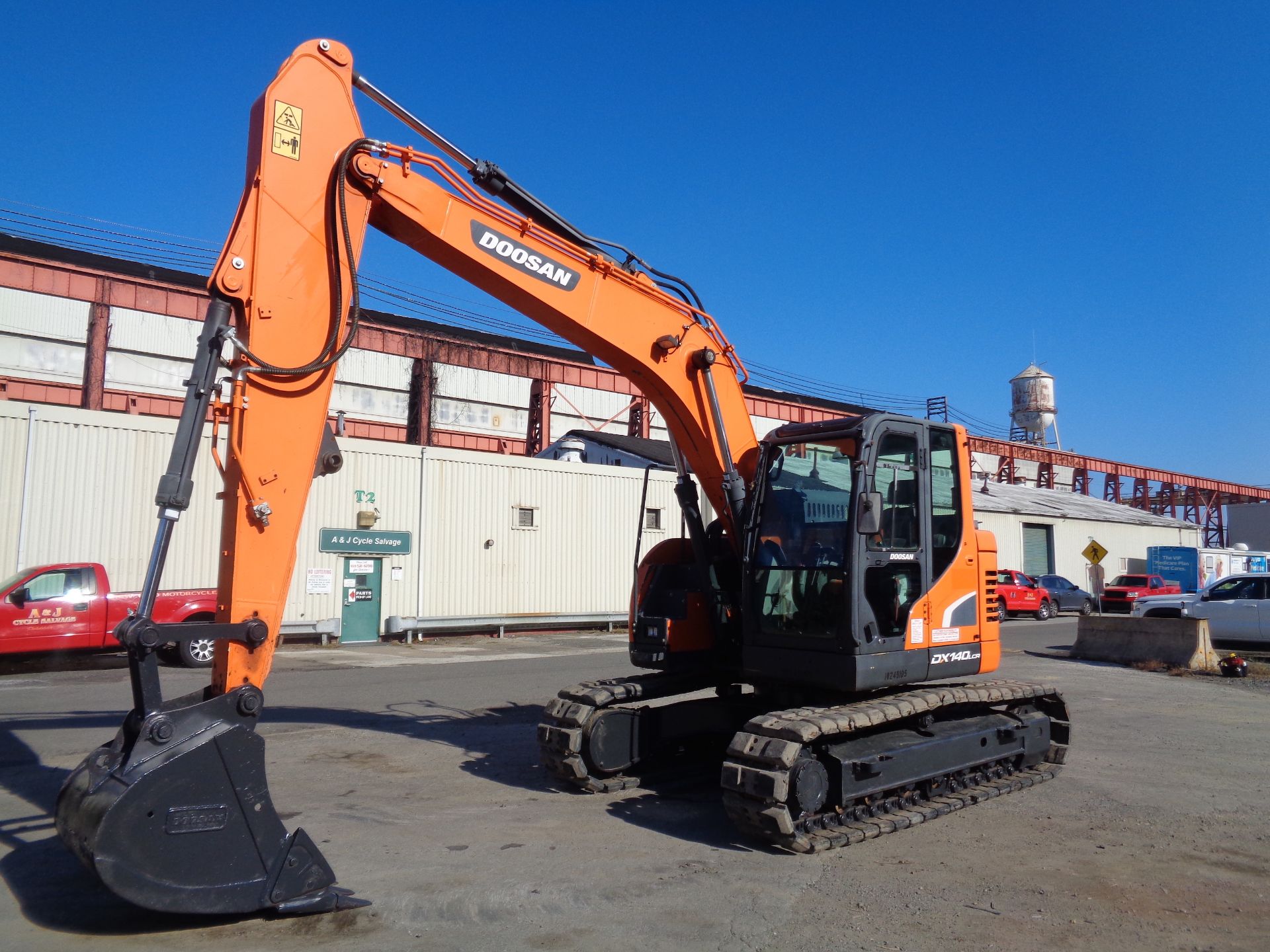 2018 Doosan DX140LCR-5 Hydraulic Excavator - Image 6 of 19