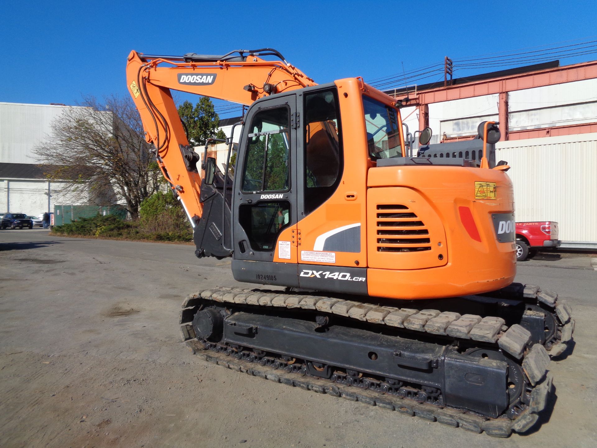 2018 Doosan DX140LCR-5 Hydraulic Excavator - Image 4 of 19