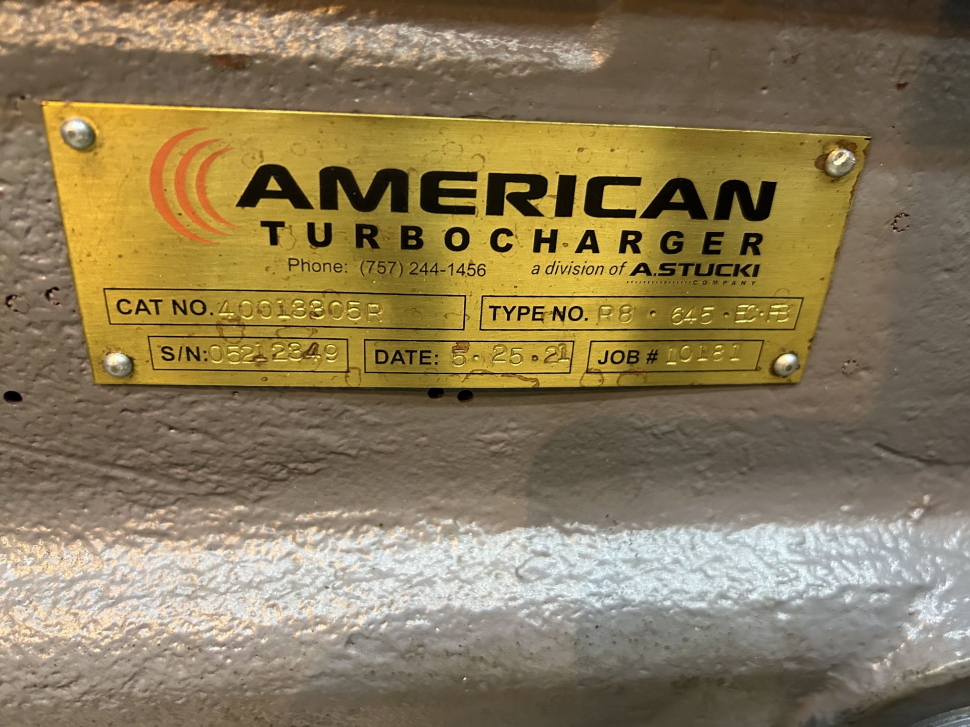 American Turbocharger (ETW58) - Image 5 of 5