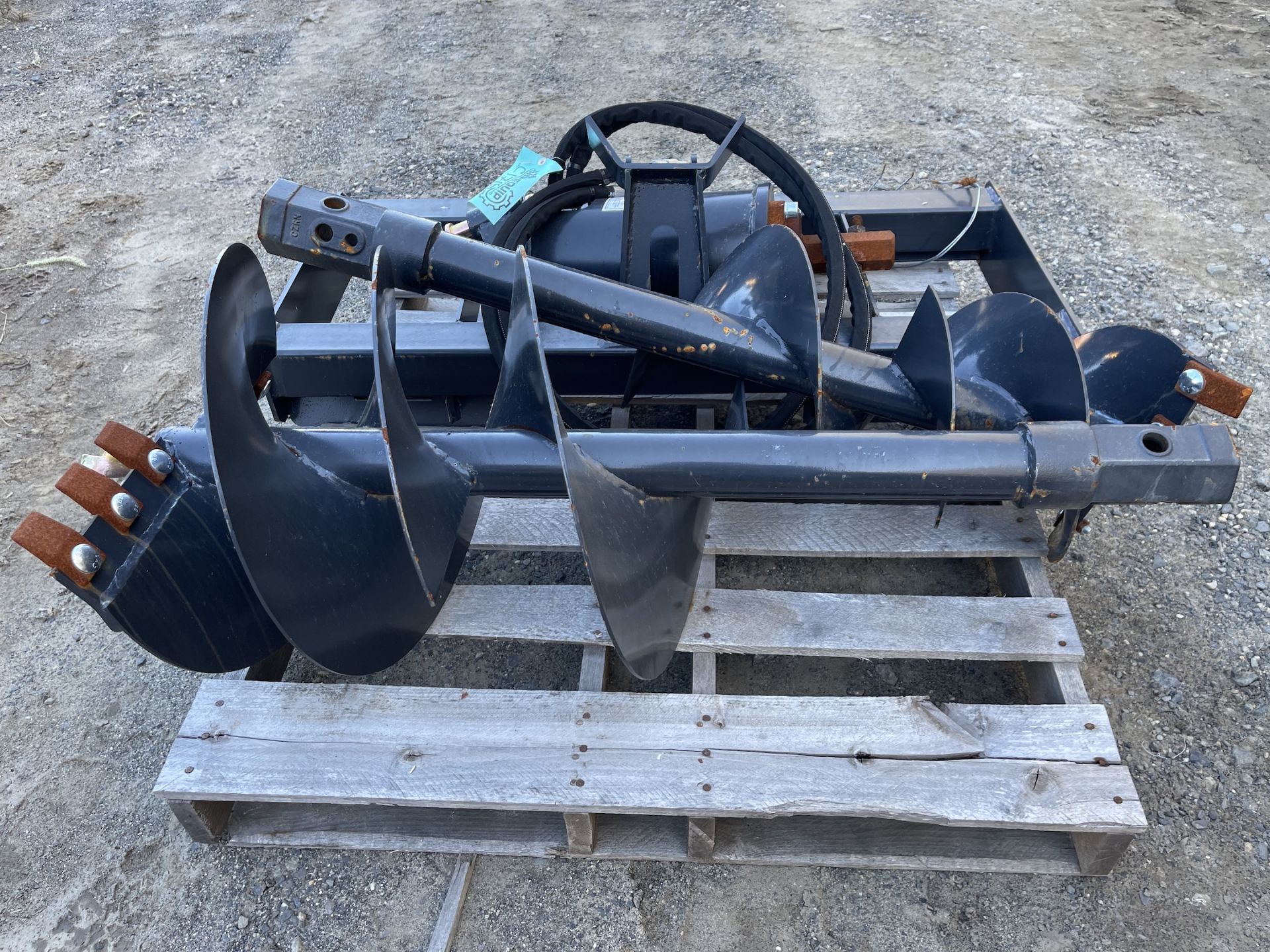 New Wolverine Auger Skid Steer Attachment (C171E) - Image 6 of 11