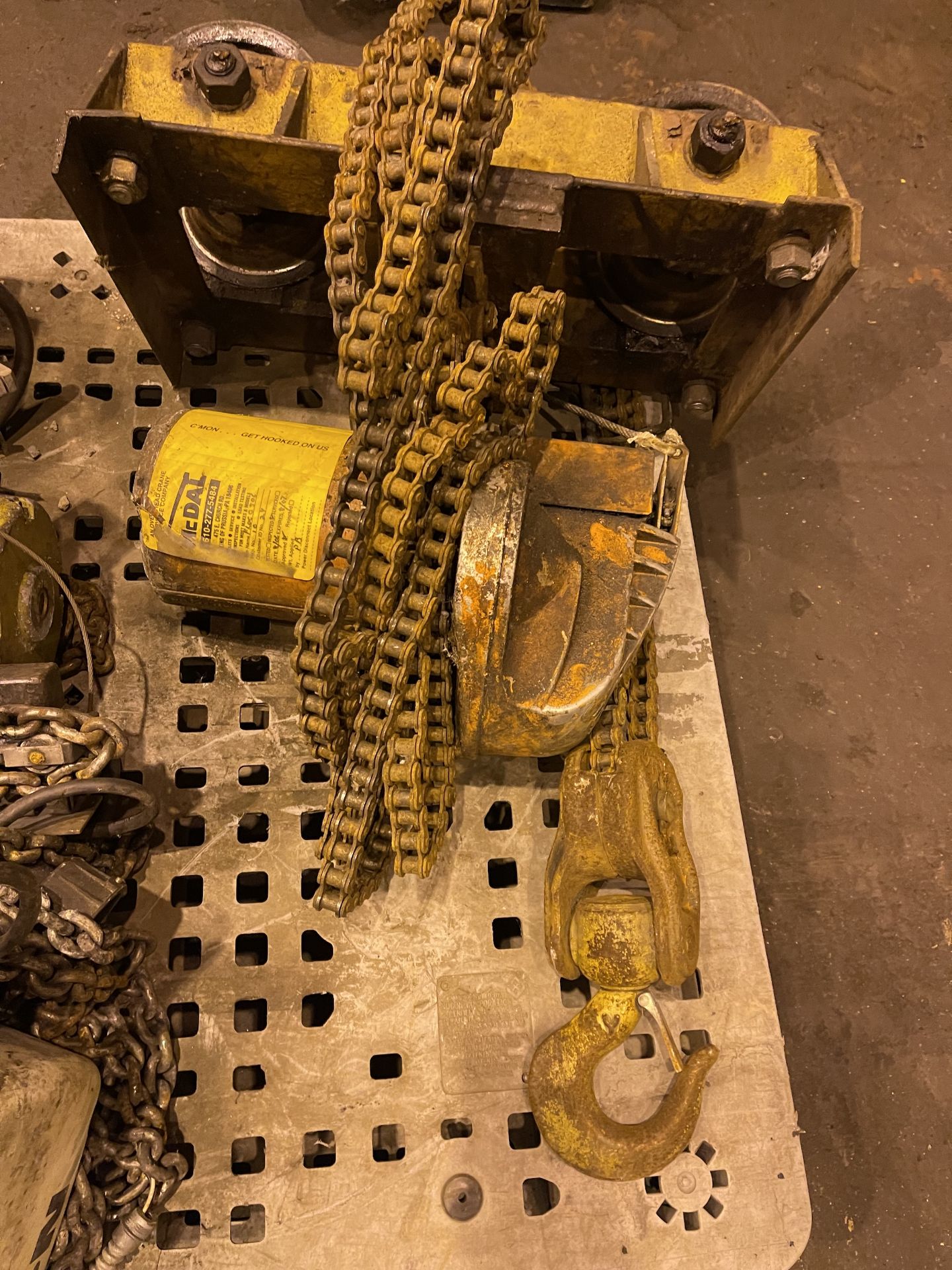 Lot of 3 Electric Hoist (EH65) - Image 8 of 12