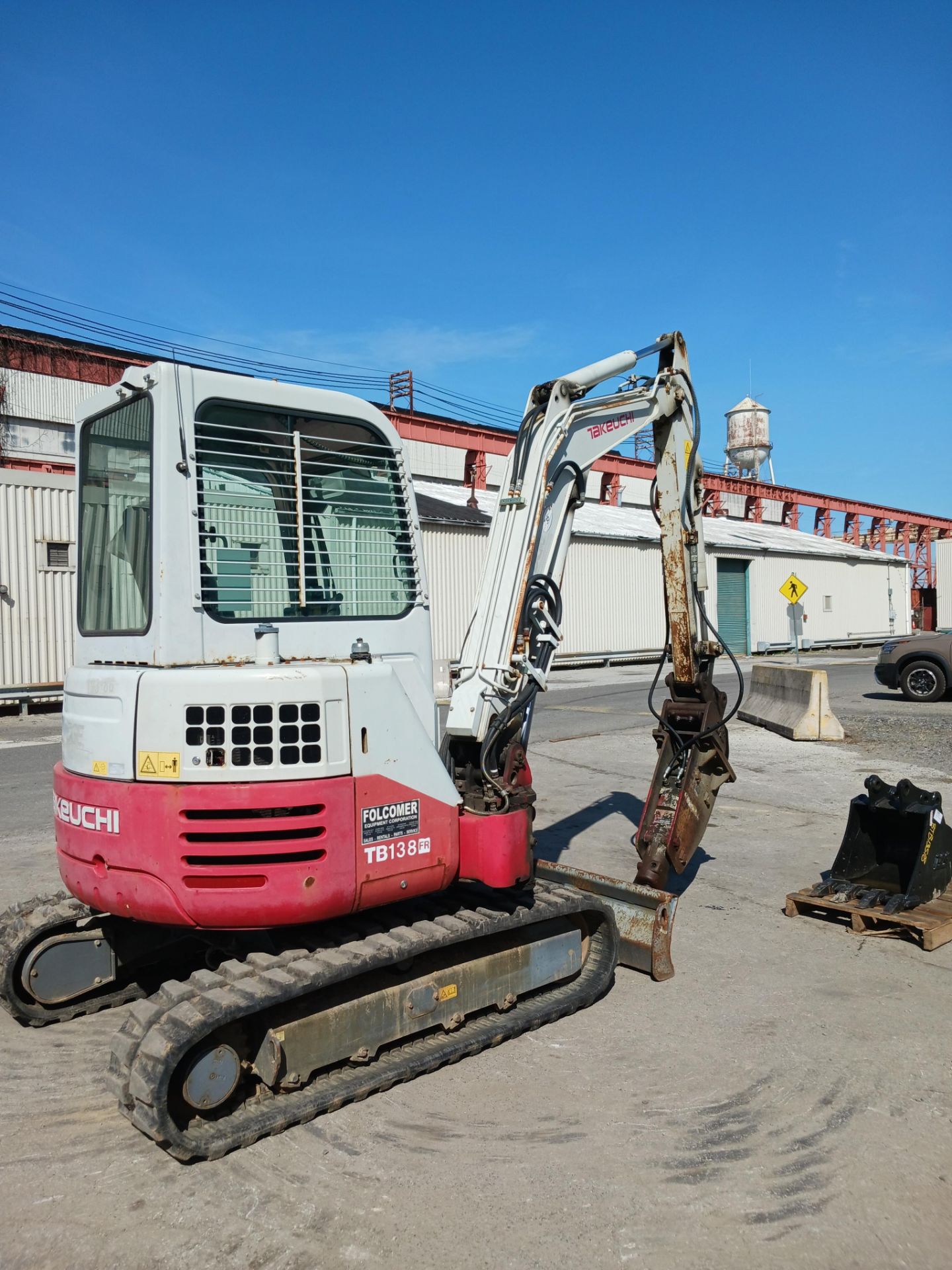 Takeuchi TB138FR Excavator - Image 14 of 14