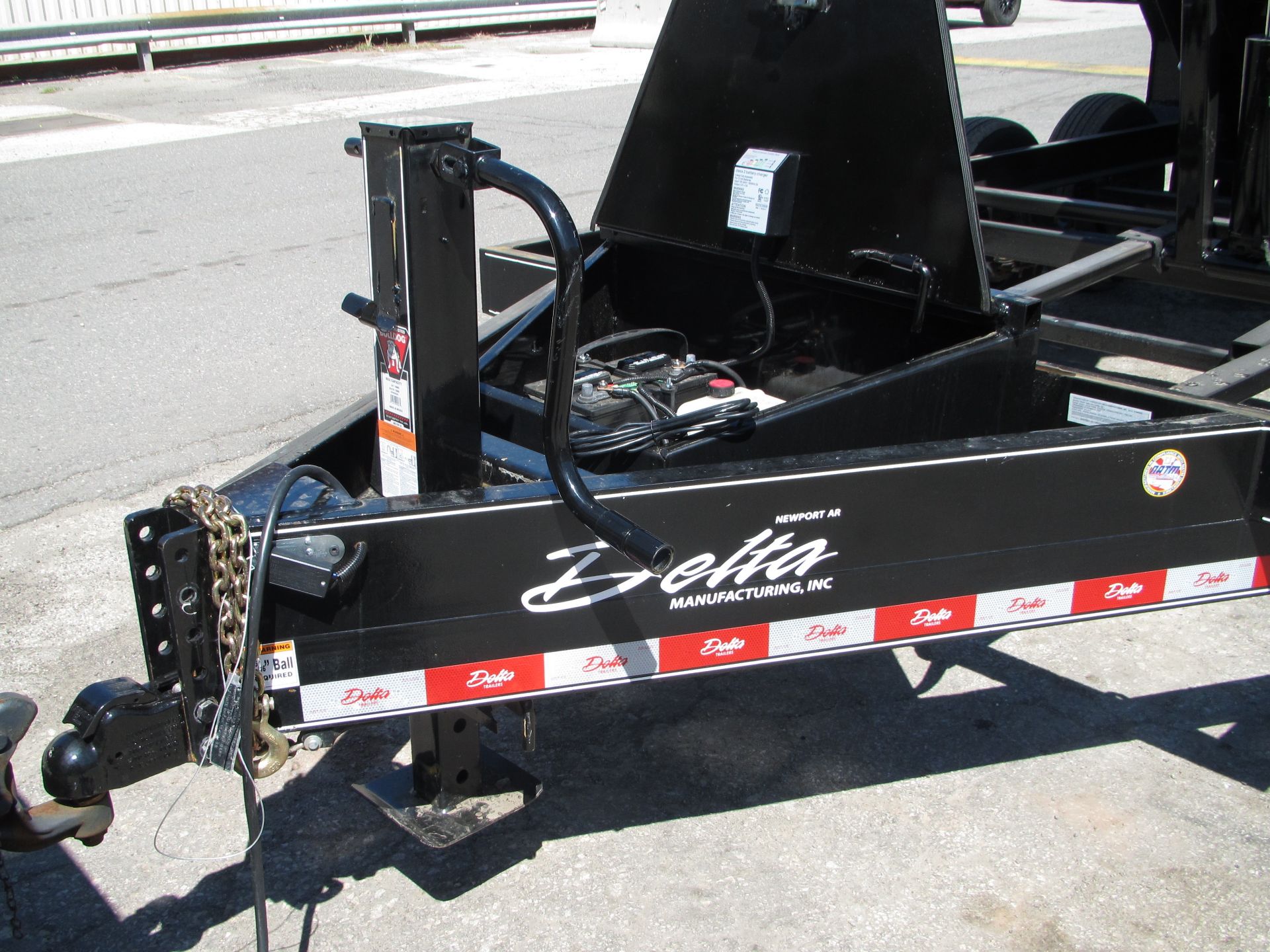 NEW Delta 14FT 14,000 GVW HYD Tilting Dump Trailer - Image 12 of 13