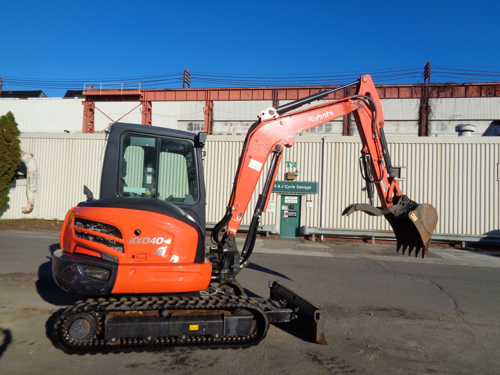 2020 Kubota KX040-4 Mini Excavator - Image 6 of 10