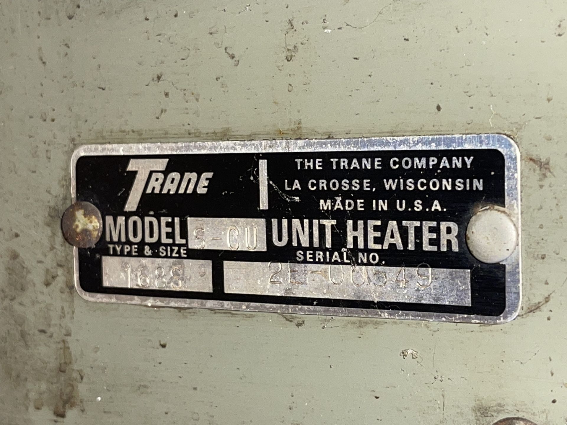 Trane S-CU Unit Heater (BS26) - Image 5 of 6