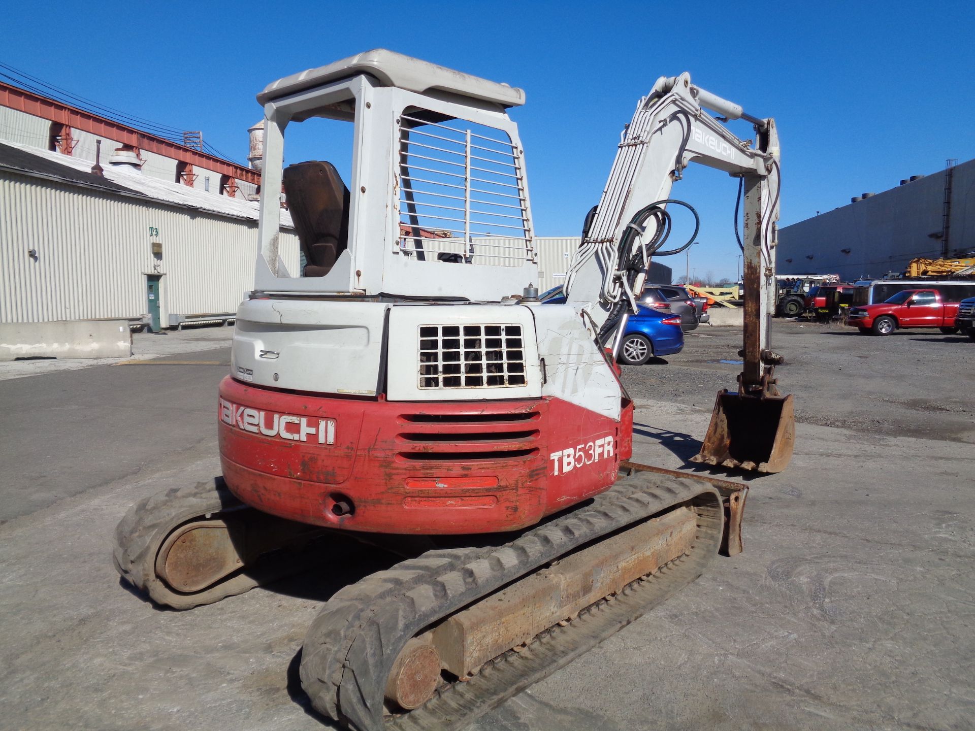 Takeuchi TB53FR Mini Excavator - Image 6 of 8