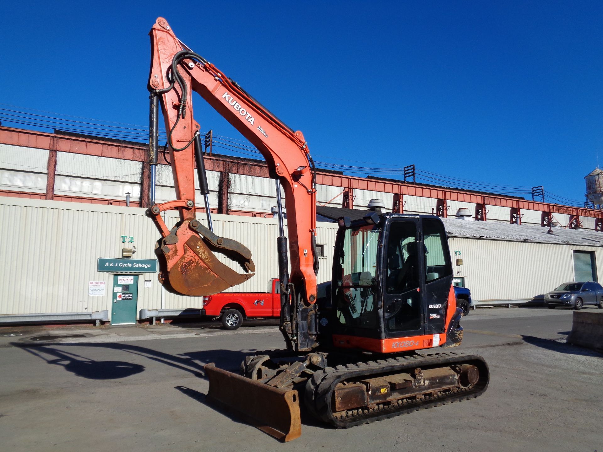 2017 Kubota KX080-4 Excavator - Image 5 of 10