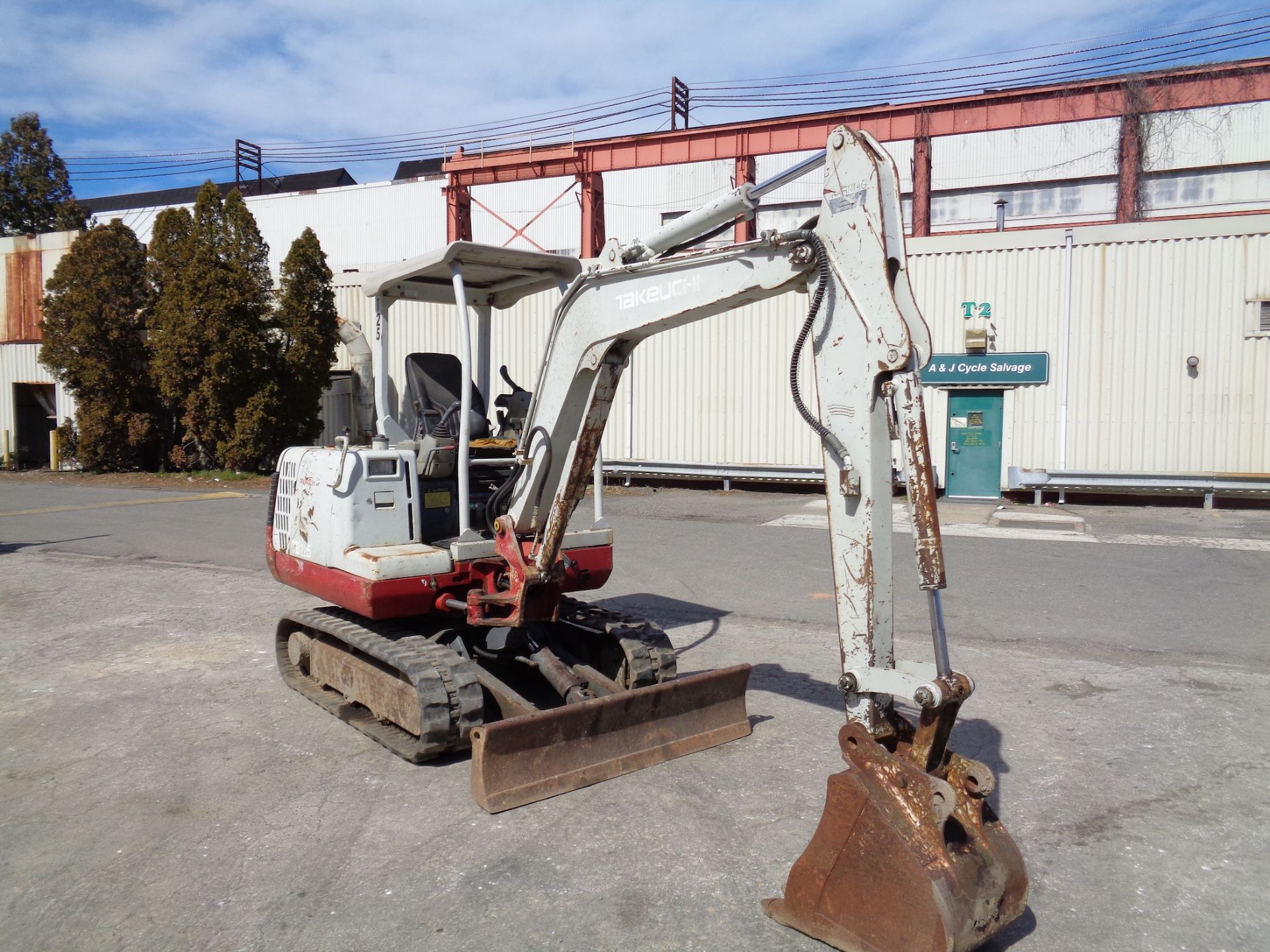 Takeuchi TB125 Mini Excavator - Image 5 of 8