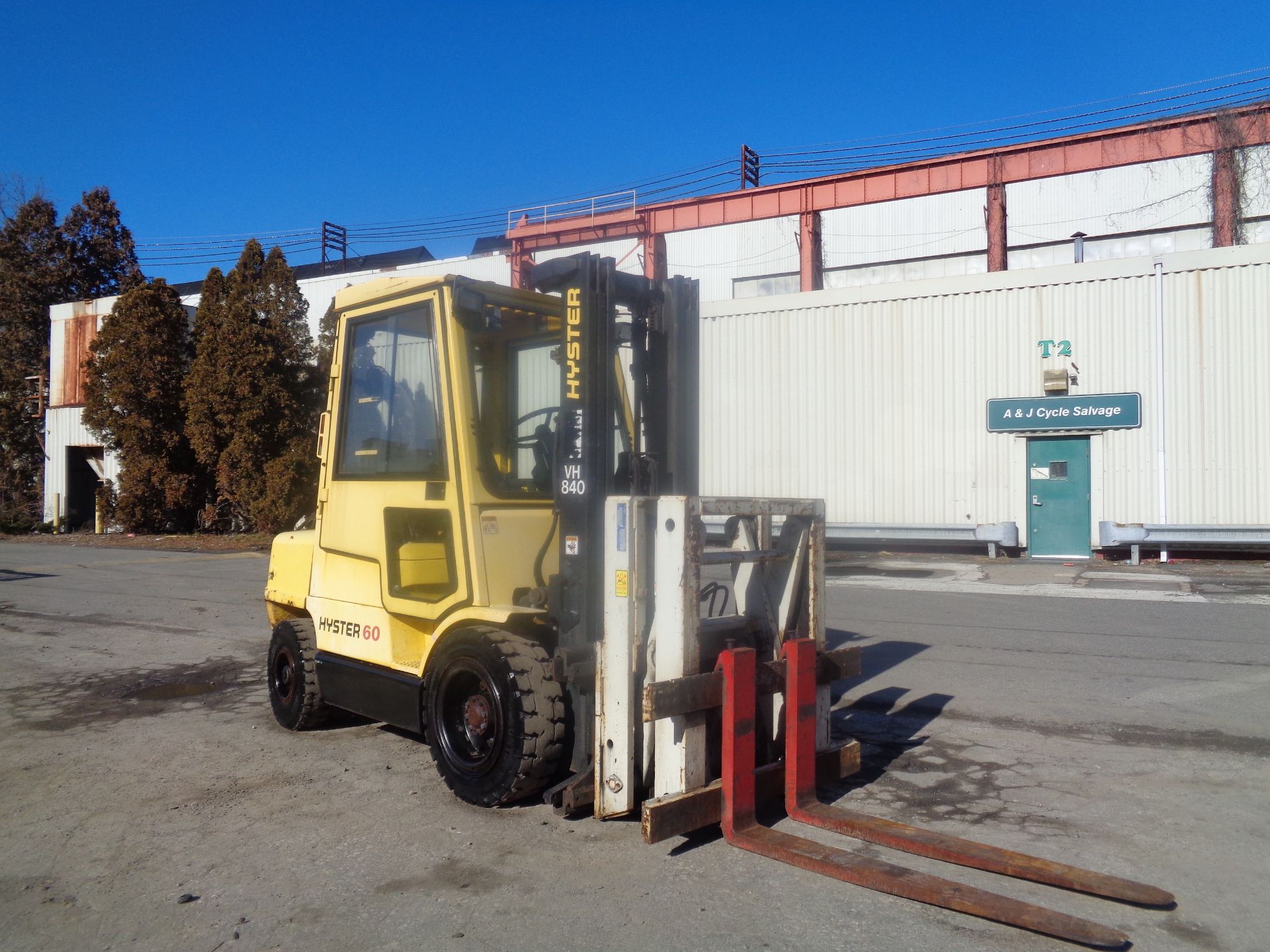 Hyster H60XM 6,000lb Forklift - Image 7 of 12