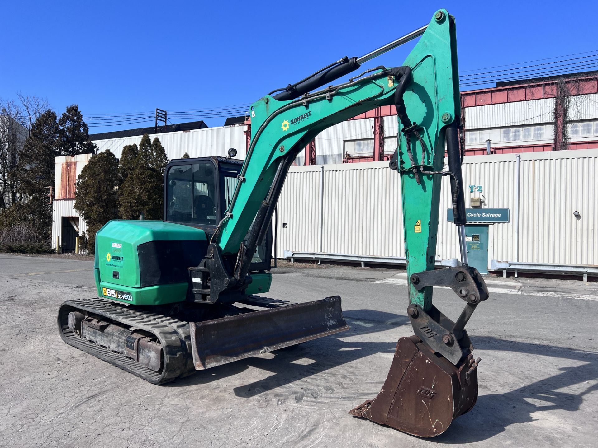 2016 JCB 85/Z1 Excavator - Image 5 of 8