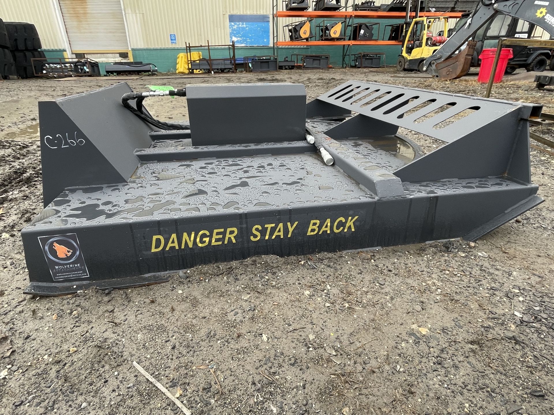 New Wolverine Skid Steer Mower Deck (C266E) - Image 4 of 6